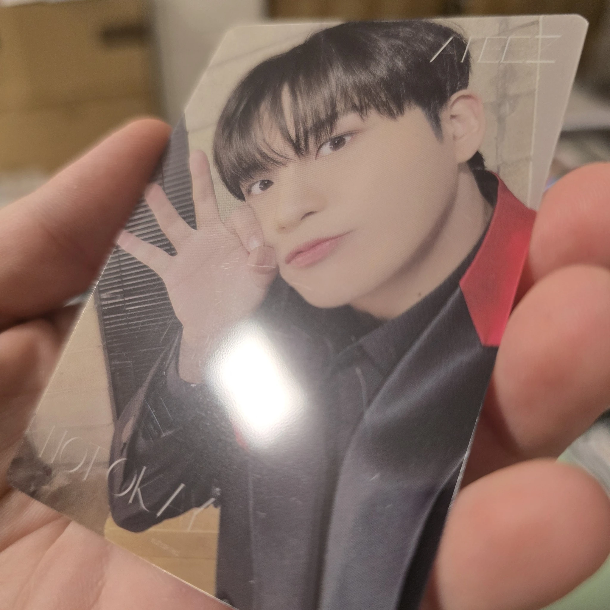 ATEEZ Jongho ATEEZ - Jongho - NOT OKAY Album hmv pob (pre-order benefit) transparent listing photo 4