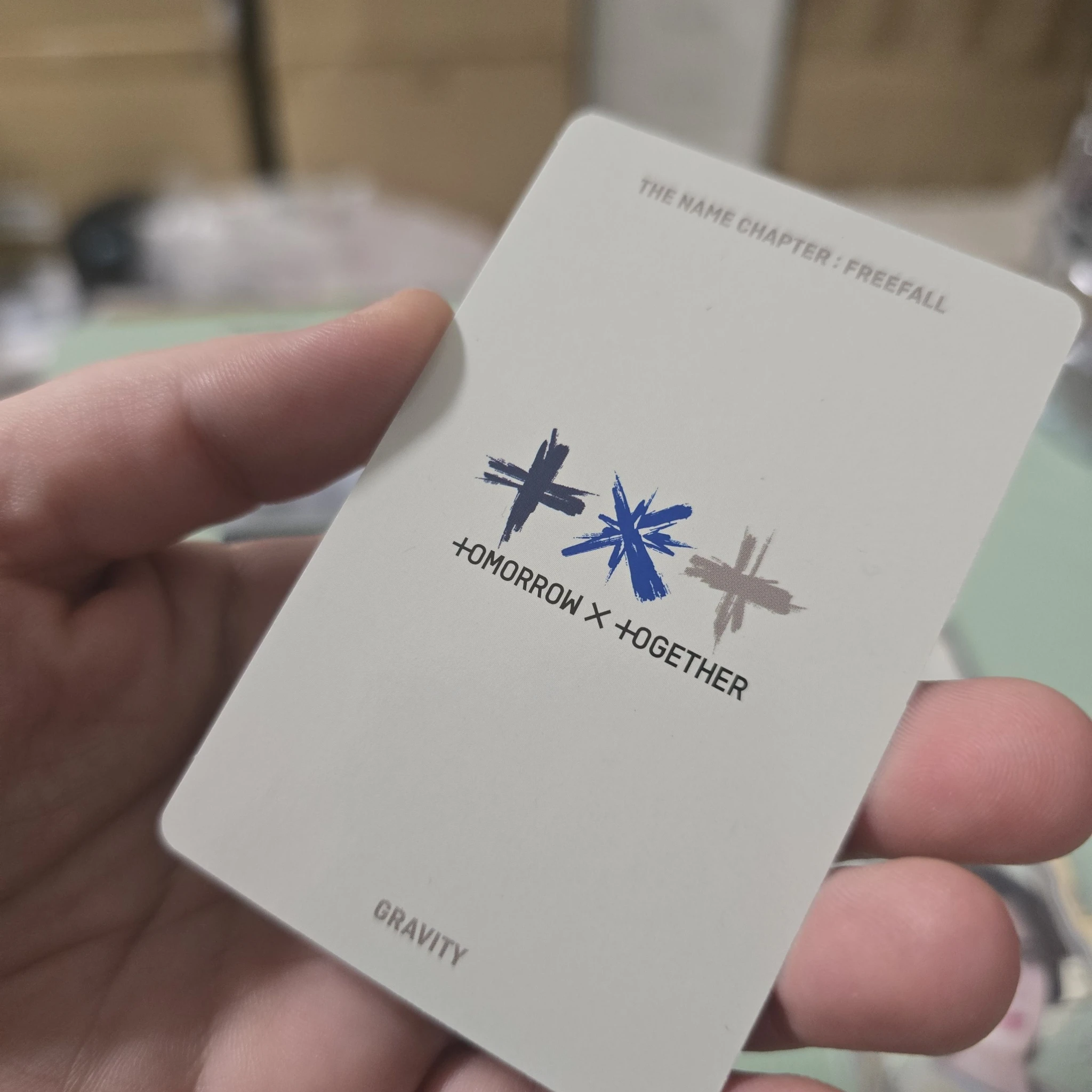 TOMORROW X TOGETHER Beomgyu TOMORROW X TOGETHER - Beomgyu - The Name Chapter: Freefall Album album photocard gravity ver. listing photo 4