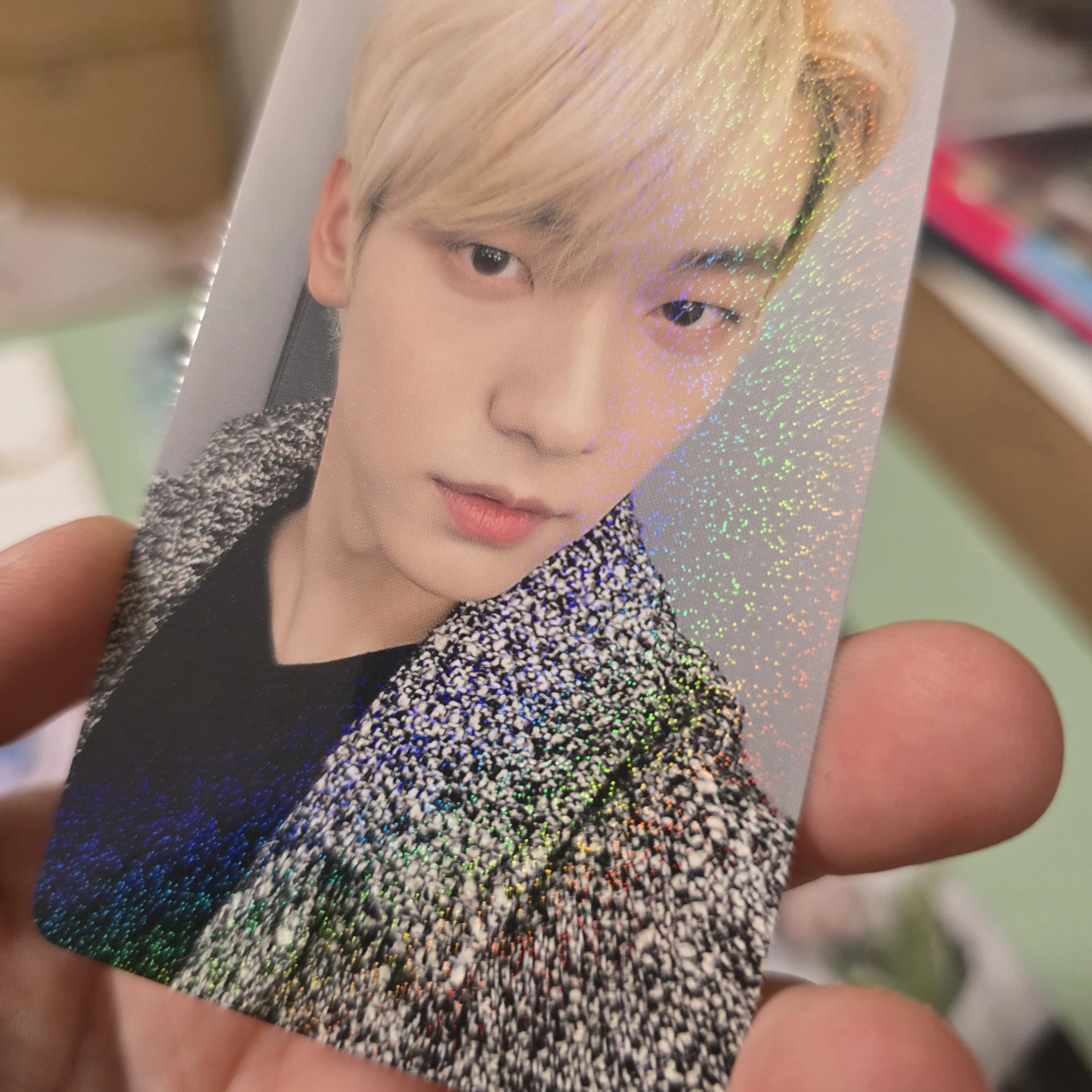 TOMORROW X TOGETHER Soobin TOMORROW X TOGETHER - Soobin - The Name Chapter: Temptation Album pre-order benefit weverse japan hologram listing photo 4