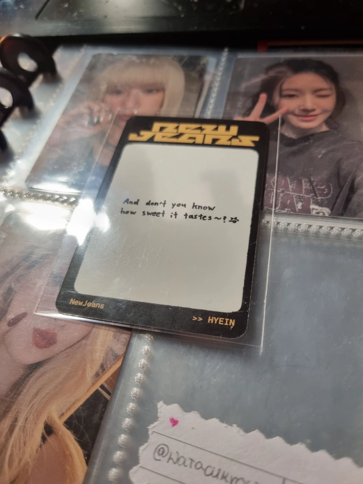 NewJeans Hyein NewJeans - Hyein - How Sweet Album album photocard hyein version listing photo 4