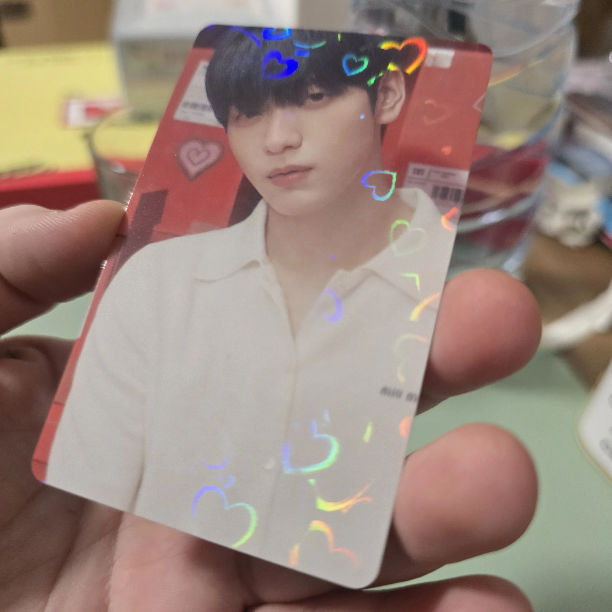 TOMORROW X TOGETHER Soobin TOMORROW X TOGETHER - Soobin - The Star Chapter: Sanctuary Album pob (pre-order benefit) weverse japan shop (wvj) holographic (hologram) standard version listing photo 4