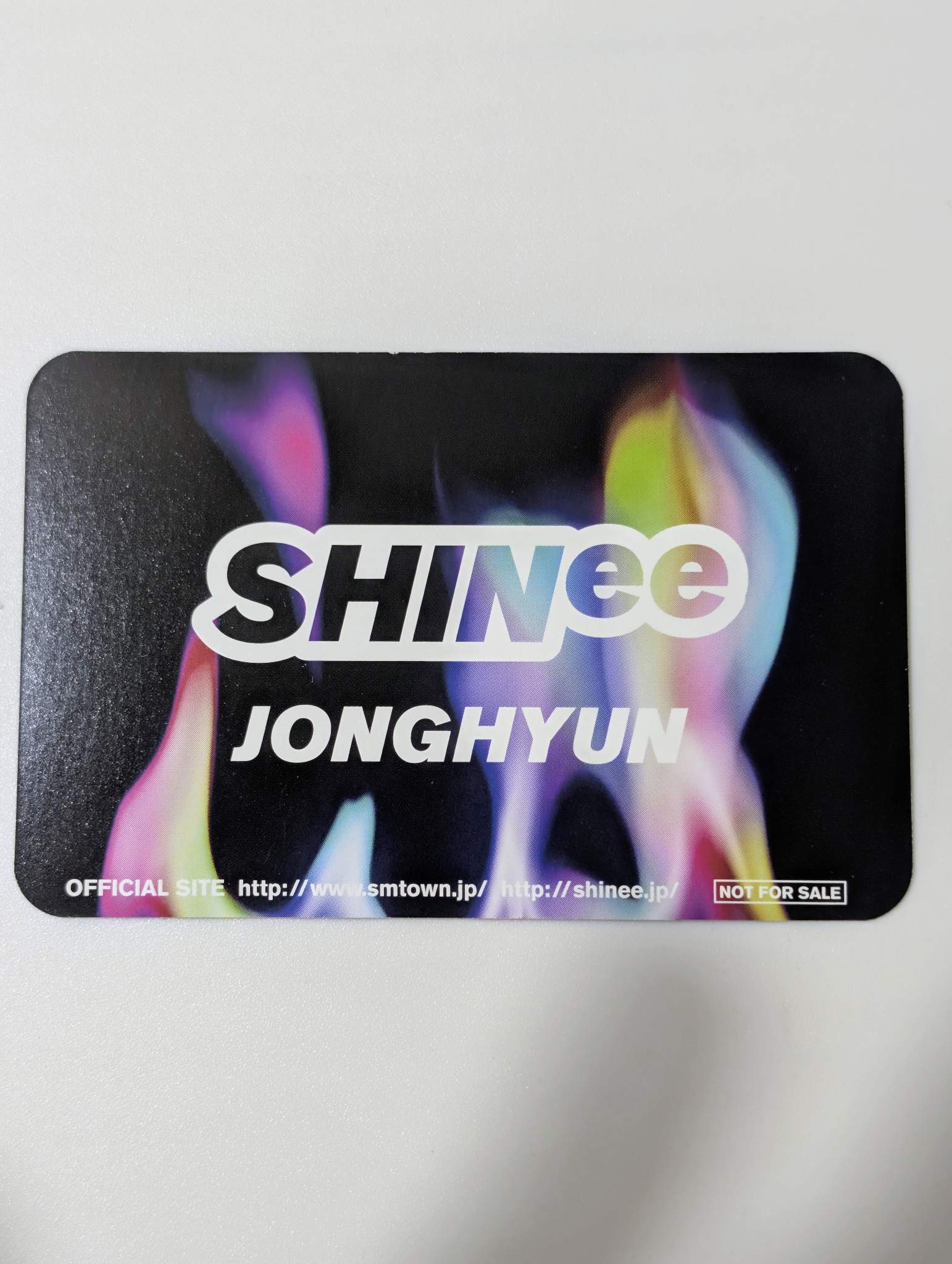 SHINee Jonghyun SHINee - Jonghyun - Fire Album album photocard japanese album listing photo 4