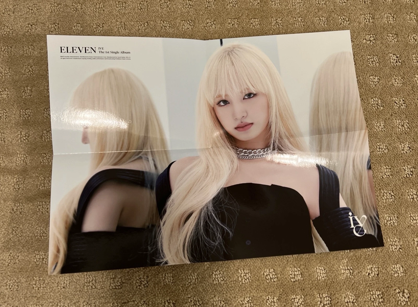 IVE Liz IVE - Liz - ELEVEN Album folded poster album inclusion horizontal listing photo 4