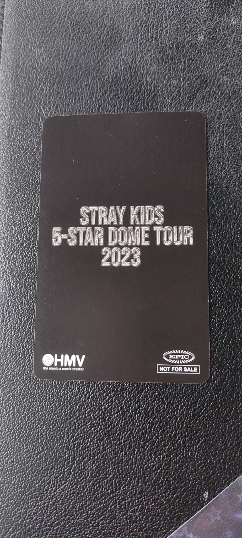 Stray Kids Changbin Stray Kids - Changbin - 5-STAR Dome Tour 2023 Blu-ray Other pob (pre-order benefit) holographic (hologram) hmv japan listing photo 4