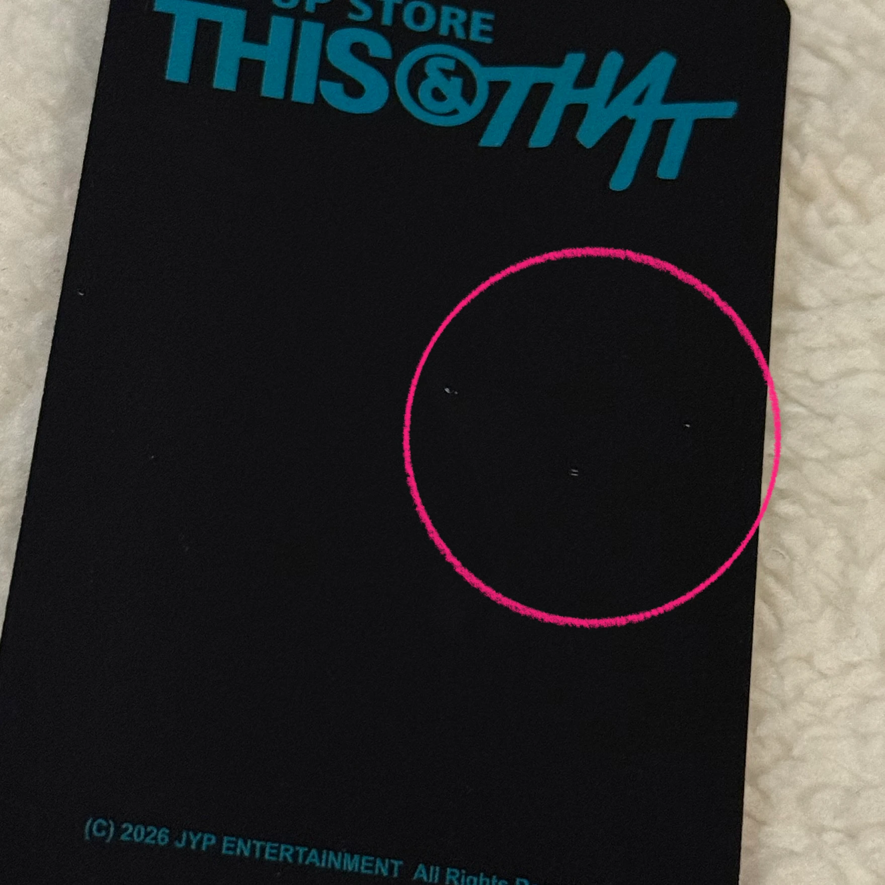 Stray Kids I.N Stray Kids - I.N - THIS & THAT Album merch photocard pop-up purchase benefit week 2 listing photo 4