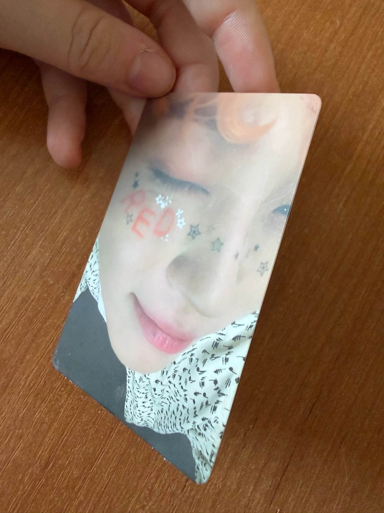 The Rose Woosung The Rose - Woosung - Red Album album photocard listing photo 4