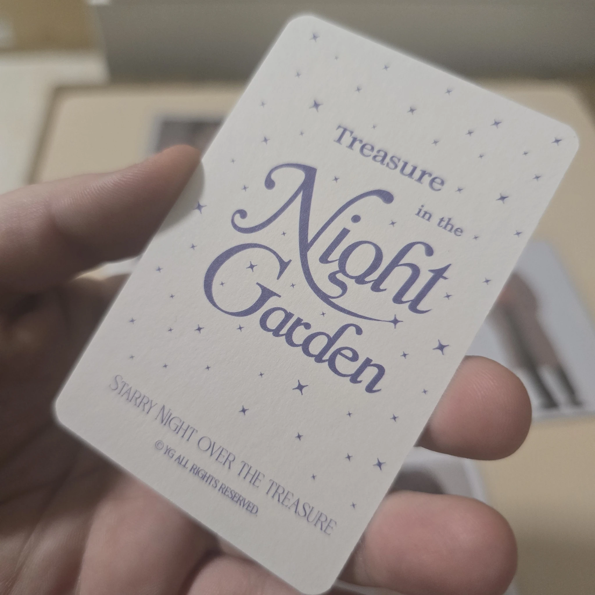 TREASURE So Junghwan TREASURE - So Junghwan - Treasure in the Night Garden Other merch photocard trading card round 2 D version holographic (hologram) listing photo 4