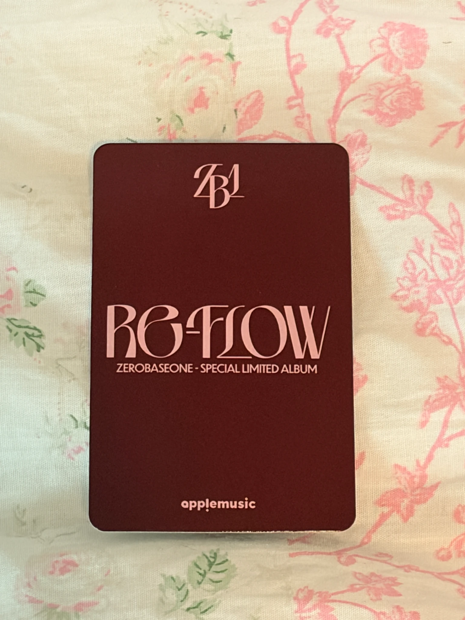 ZEROBASEONE Gyuvin ZEROBASEONE - Gyuvin - RE-FLOW Album pob (pre-order benefit) apple music listing photo 4
