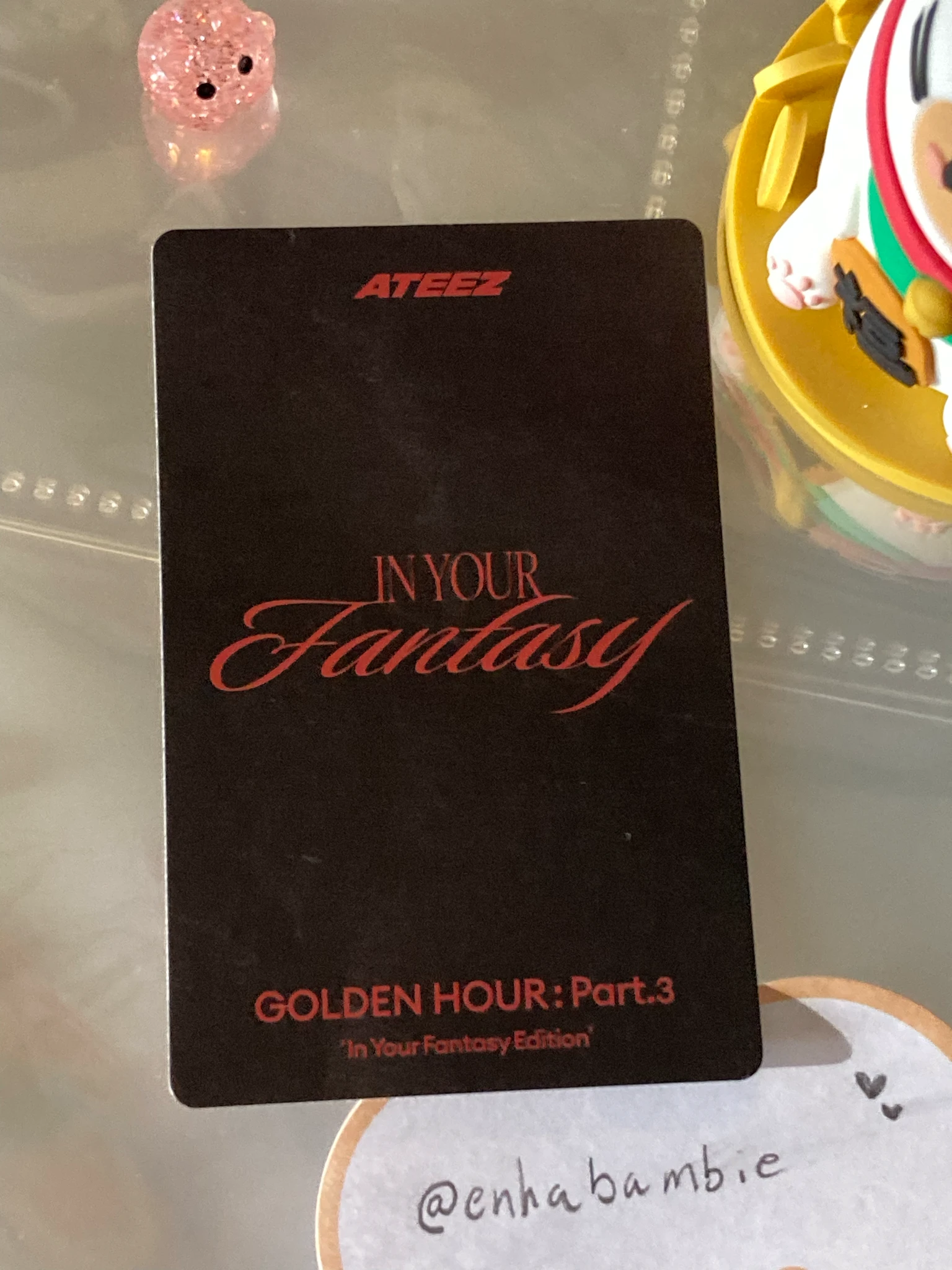 ATEEZ Hongjoong ATEEZ - Hongjoong - Golden Hour : Part.3 'In Your Fantasy Edition' Album listing photo 4