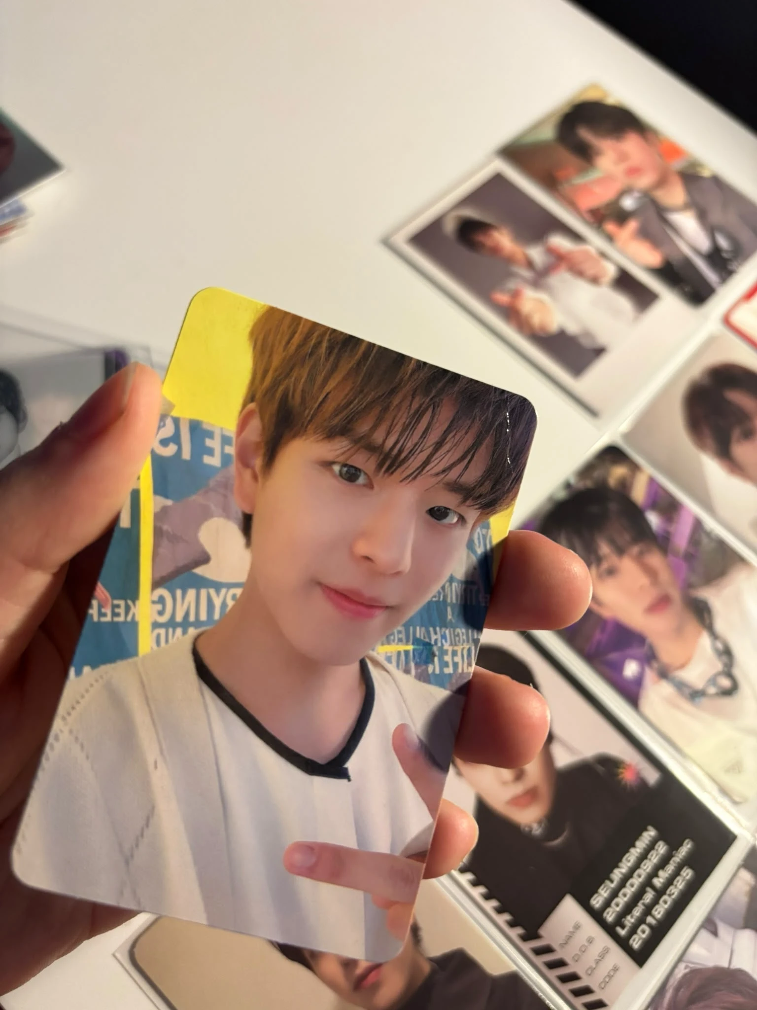 Stray Kids Seungmin Stray Kids - Seungmin - Clé 2: Yellow Wood Album album photocard E version FPO listing photo 4