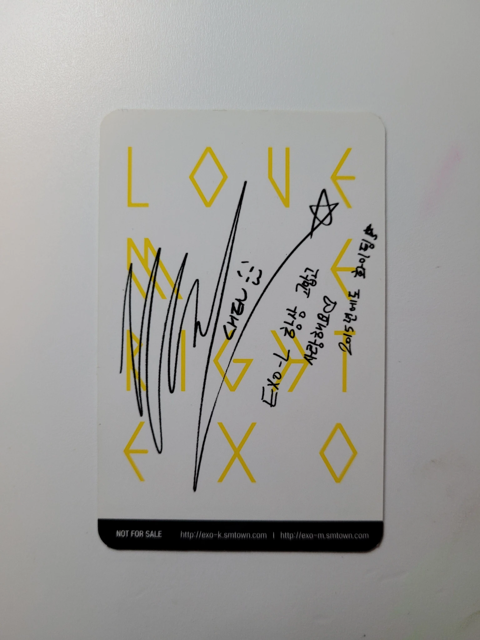 EXO Chen Chen - Love Me Right (Ver.K) listing photo 4