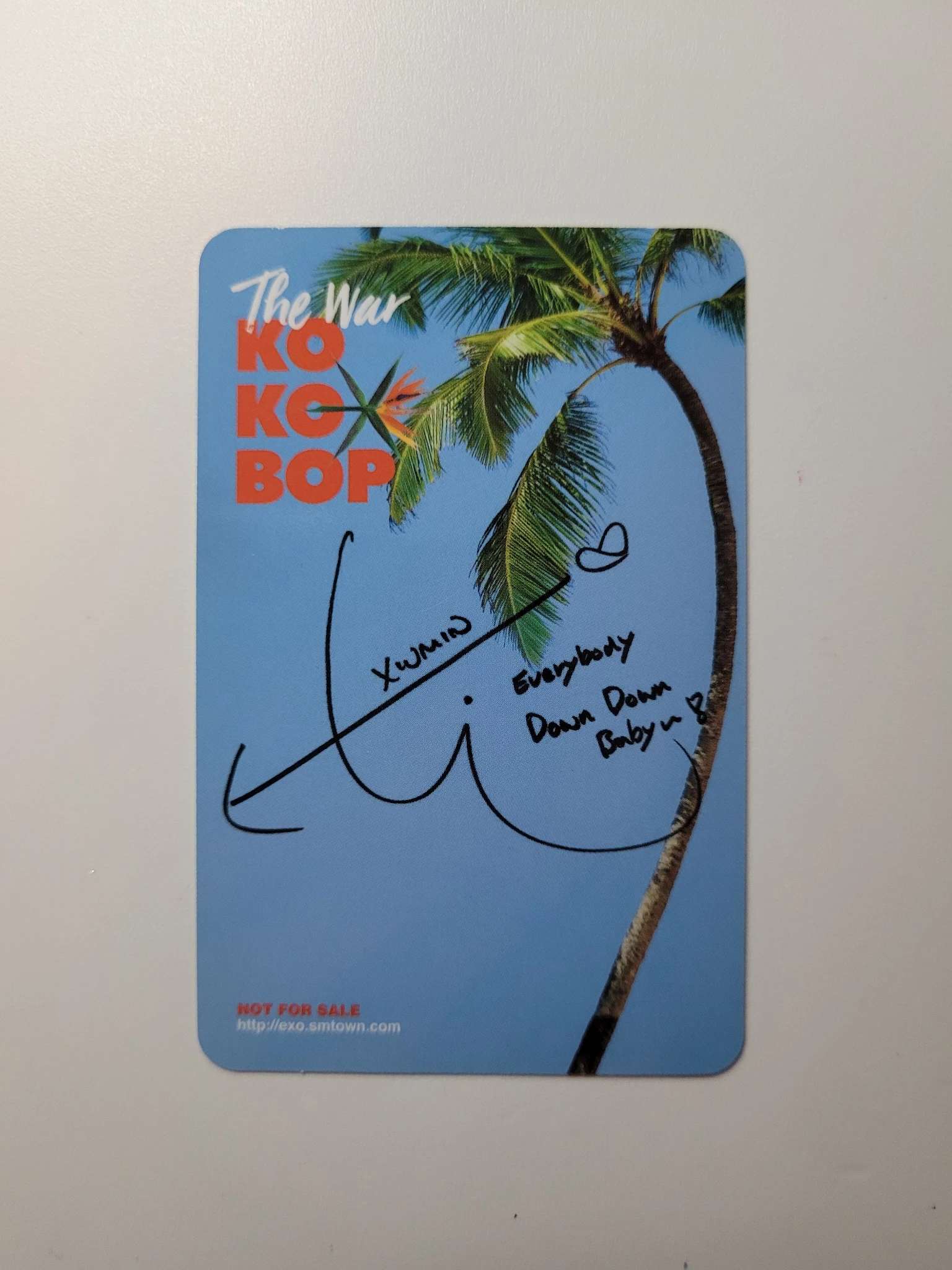 EXO Xiumin Xiumin - The War (Regular B Ver.) listing photo 4