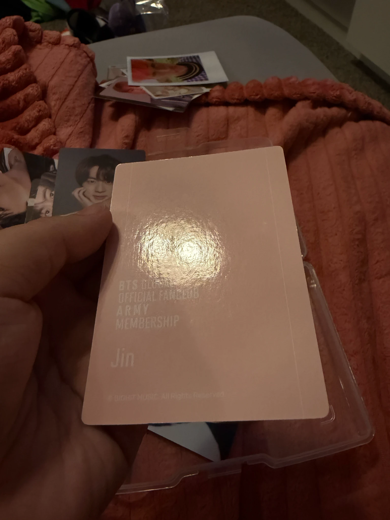 BTS Jin BTS - Jin - 10th ARMY Membership Kit  Other jin BTS weverse membership listing photo 4