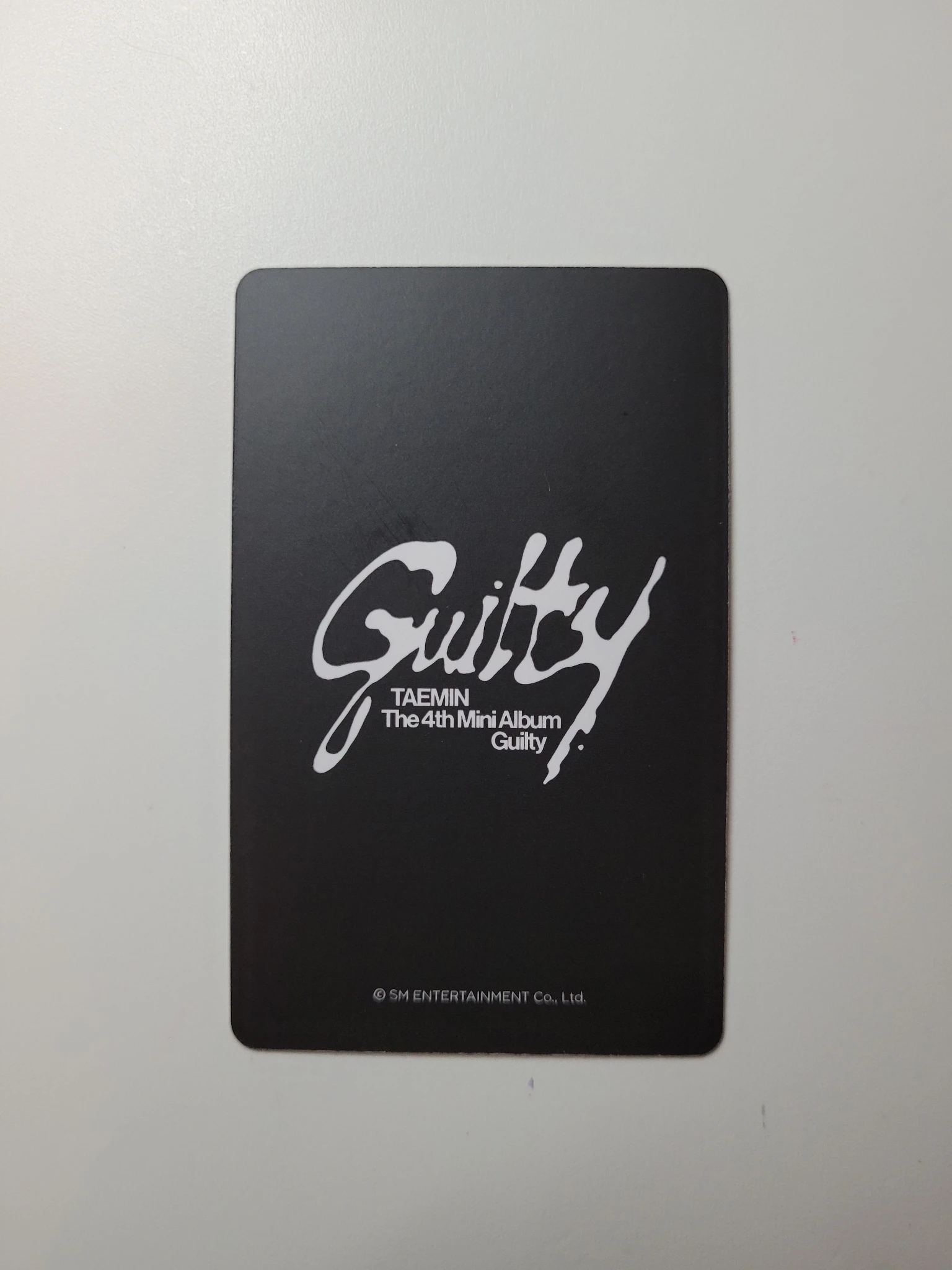 Taemin Taemin Taemin - Taemin - Guilty - The 4th Mini Album Album weverse global shop (wvg) solo album korean album listing photo 4