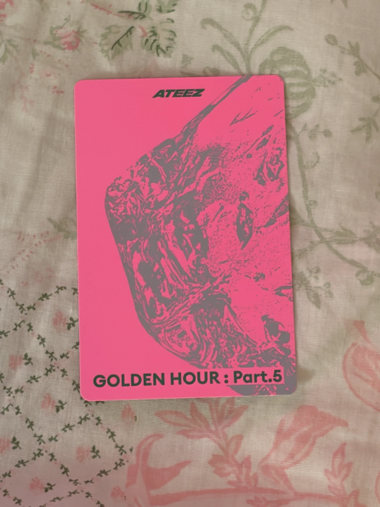 ATEEZ Mingi ATEEZ - Mingi - GOLDEN HOUR : Part.5 Album A version album photocard version 1 listing photo 4