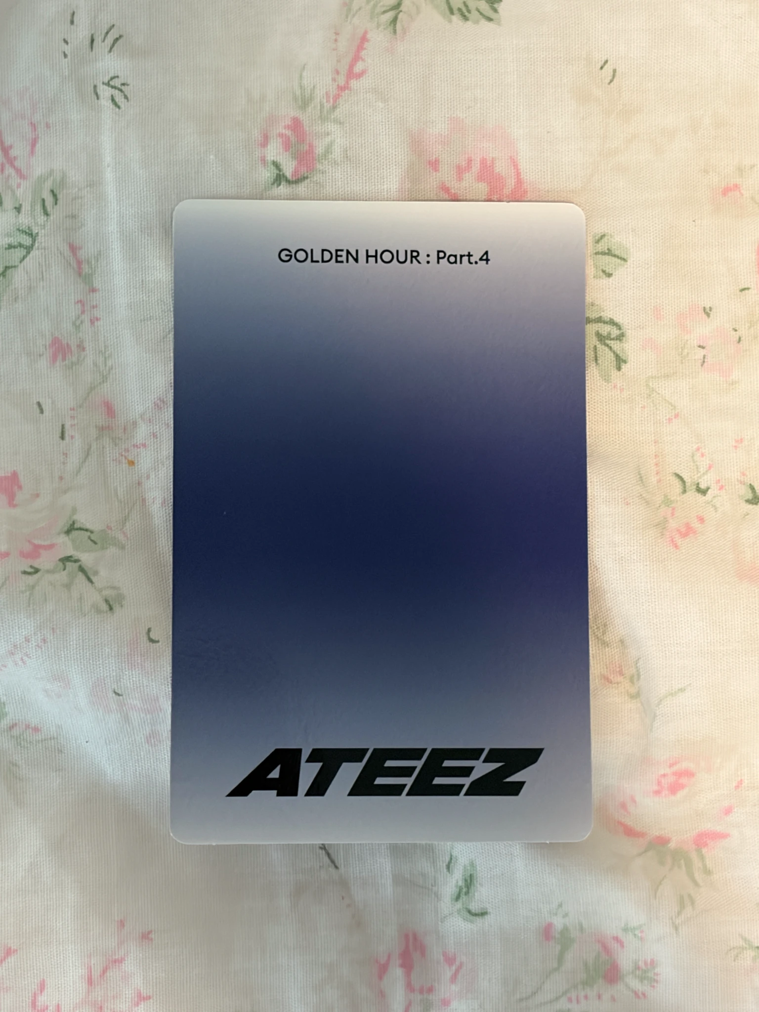 ATEEZ Seonghwa ATEEZ - Seonghwa - Golden Hour : Part.4 Album album photocard poca album listing photo 4