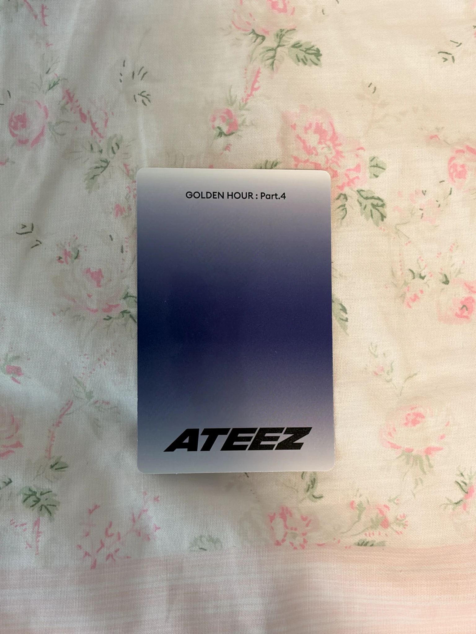 ATEEZ Yeosang ATEEZ - Yeosang - Golden Hour : Part.4 Album album photocard poca album listing photo 4