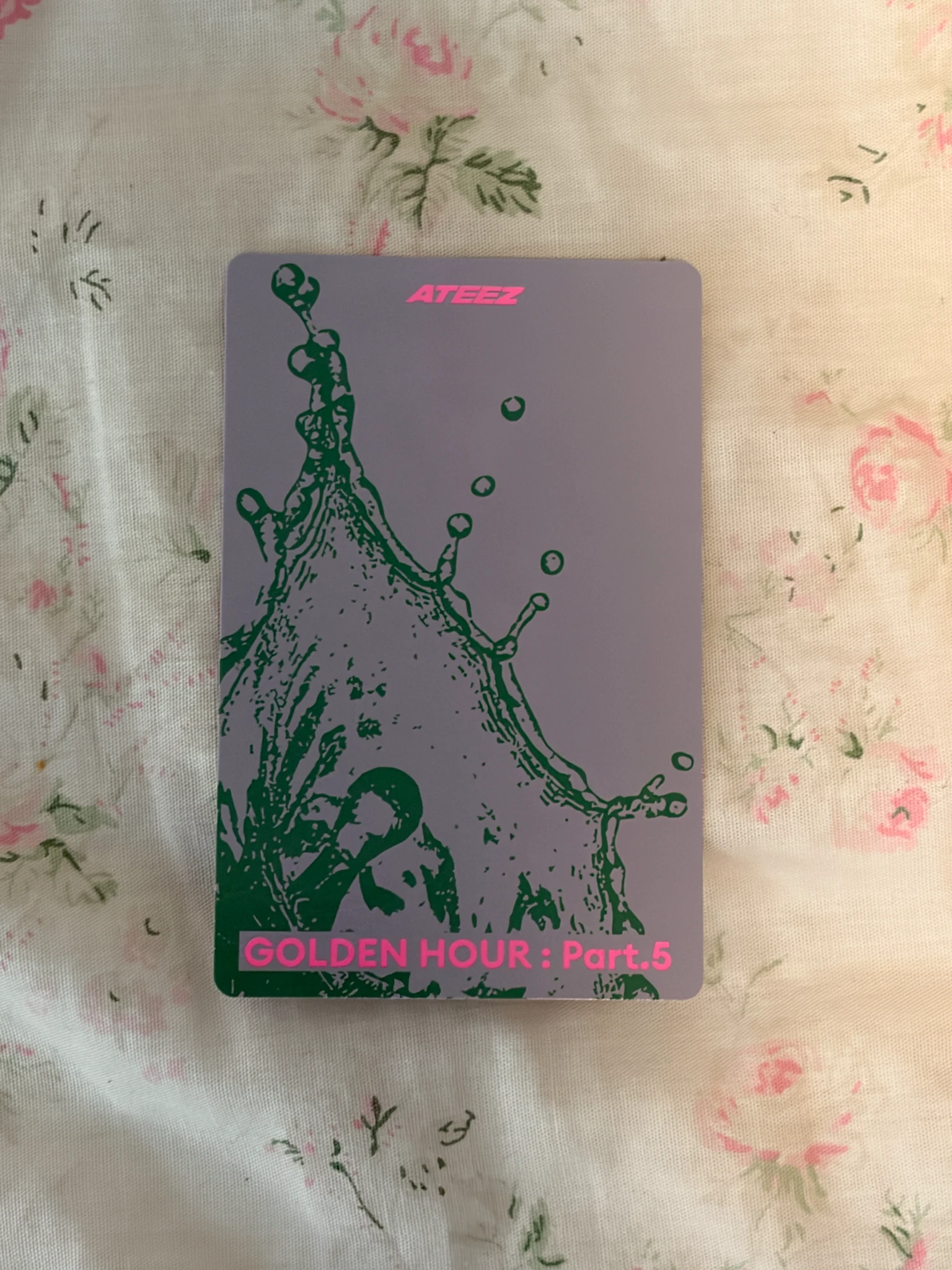 ATEEZ Seonghwa ATEEZ - Seonghwa - GOLDEN HOUR : Part.5 Album album photocard diary version version 1 listing photo 4