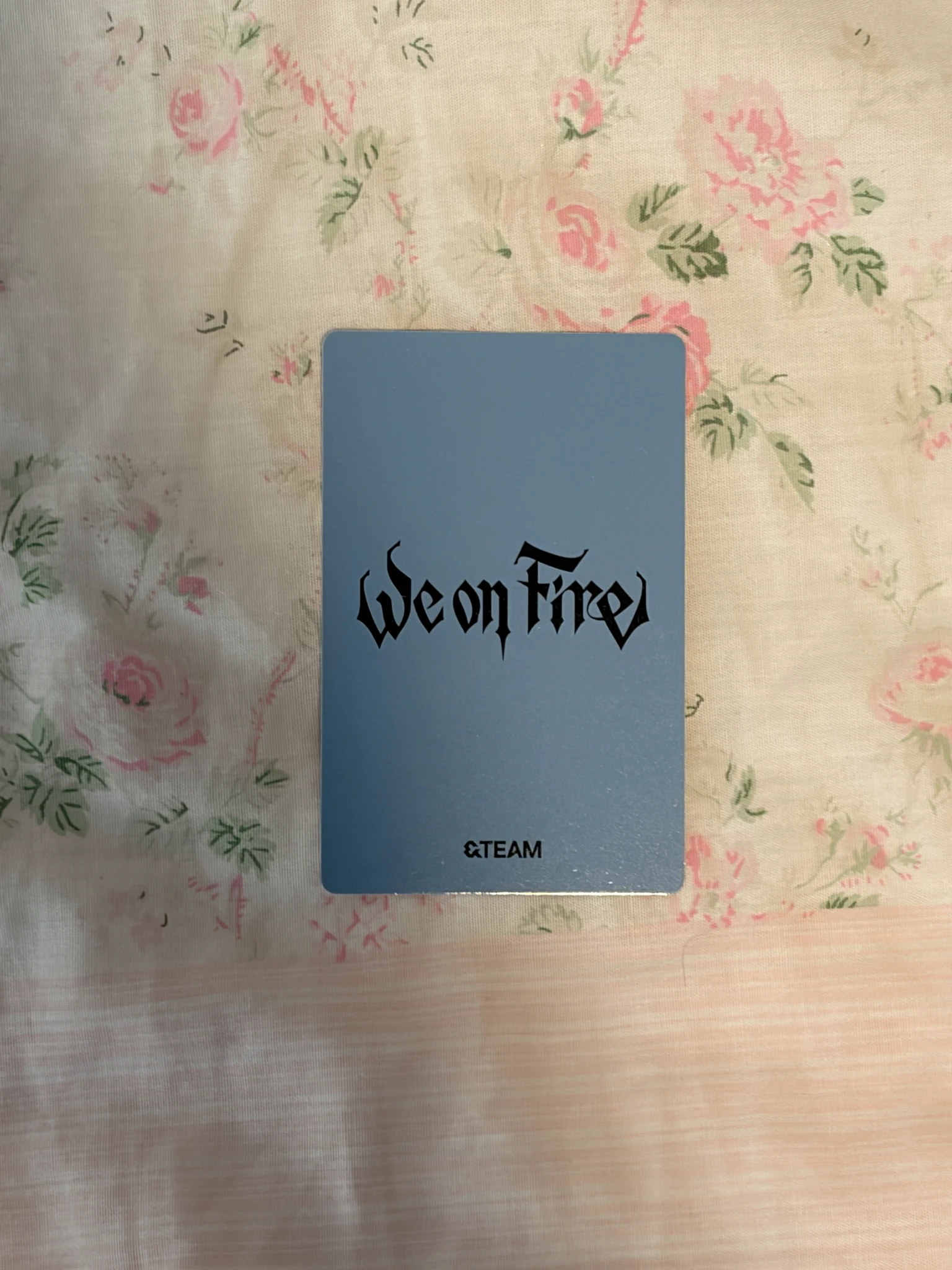 &TEAM Jo &TEAM - Jo - We on Fire - EP Album album photocard solo jacket version listing photo 4