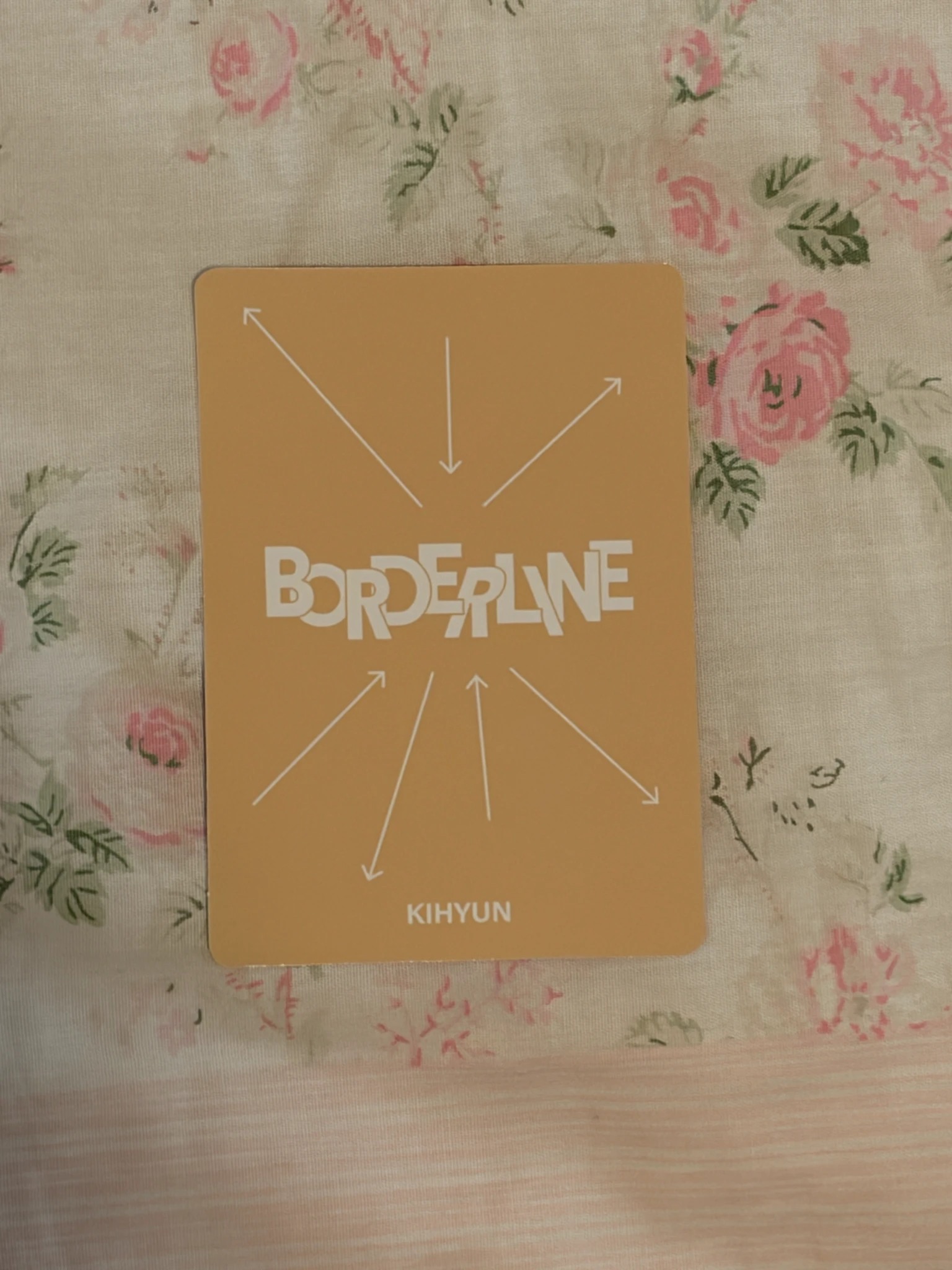 MONSTA X Kihyun MONSTA X - Kihyun - Borderline Album digipack version solo album album photocard listing photo 4