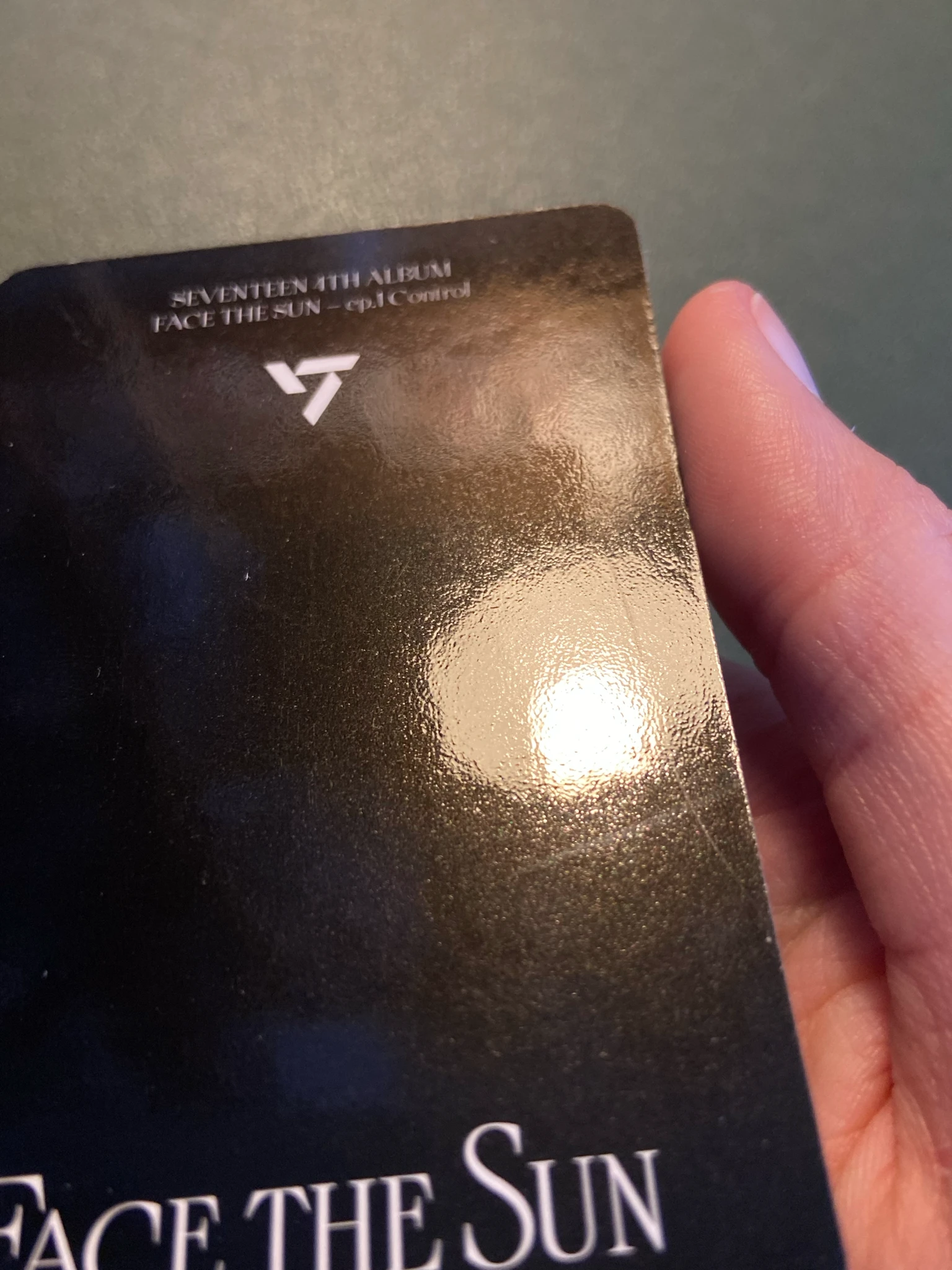SEVENTEEN Jun SEVENTEEN - Jun - Face the Sun Album album photocard control version listing photo 4