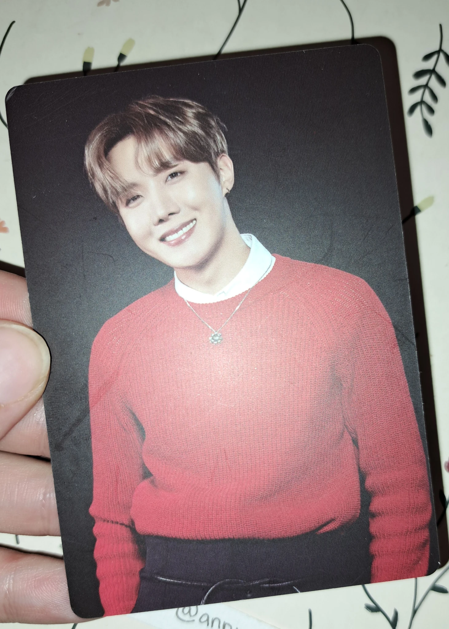 BTS j-hope BTS - j-hope - Map Of The Soul ON:E Event mini photocard listing photo 4