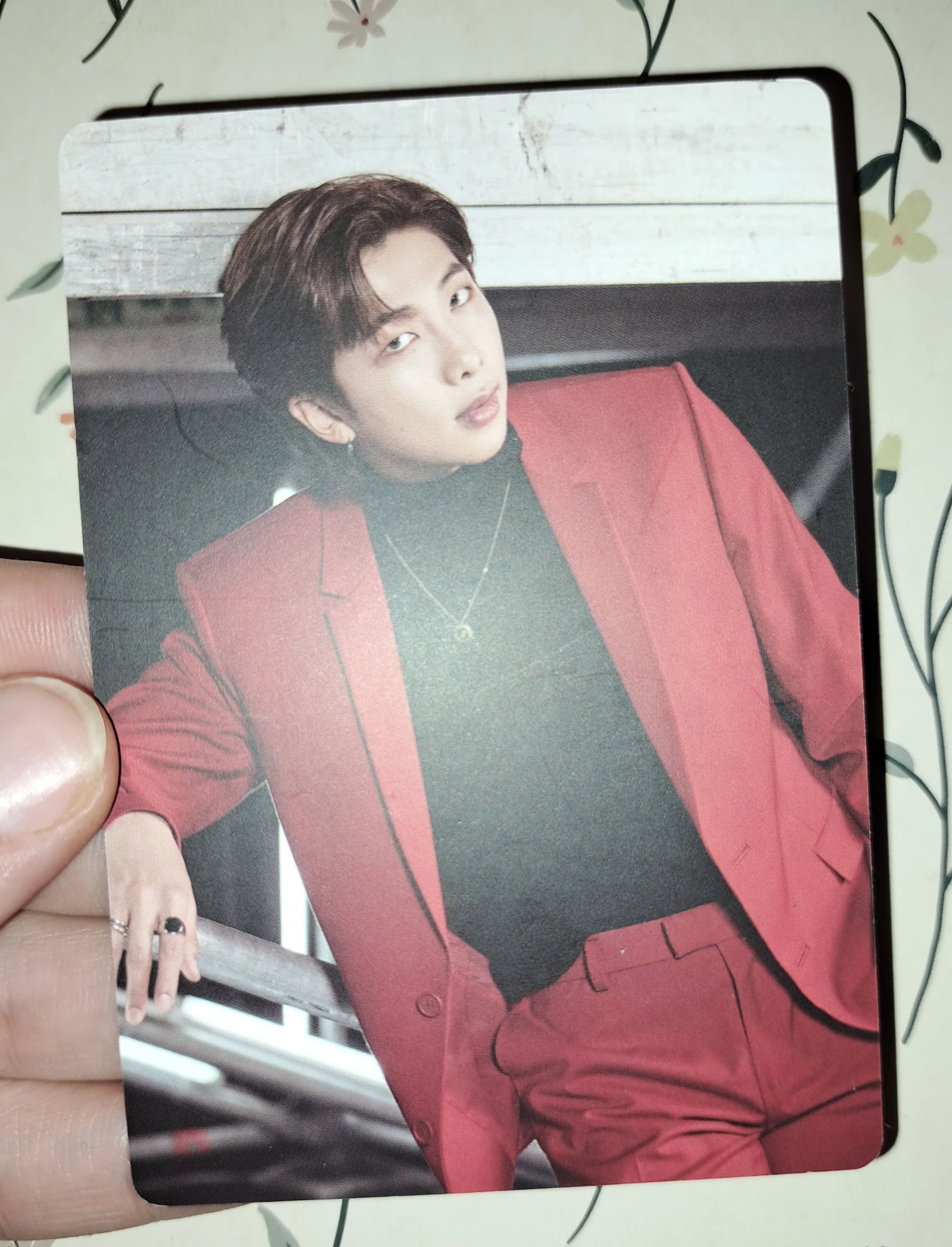BTS RM BTS - RM - Map Of The Soul ON:E Event mini photocard listing photo 4