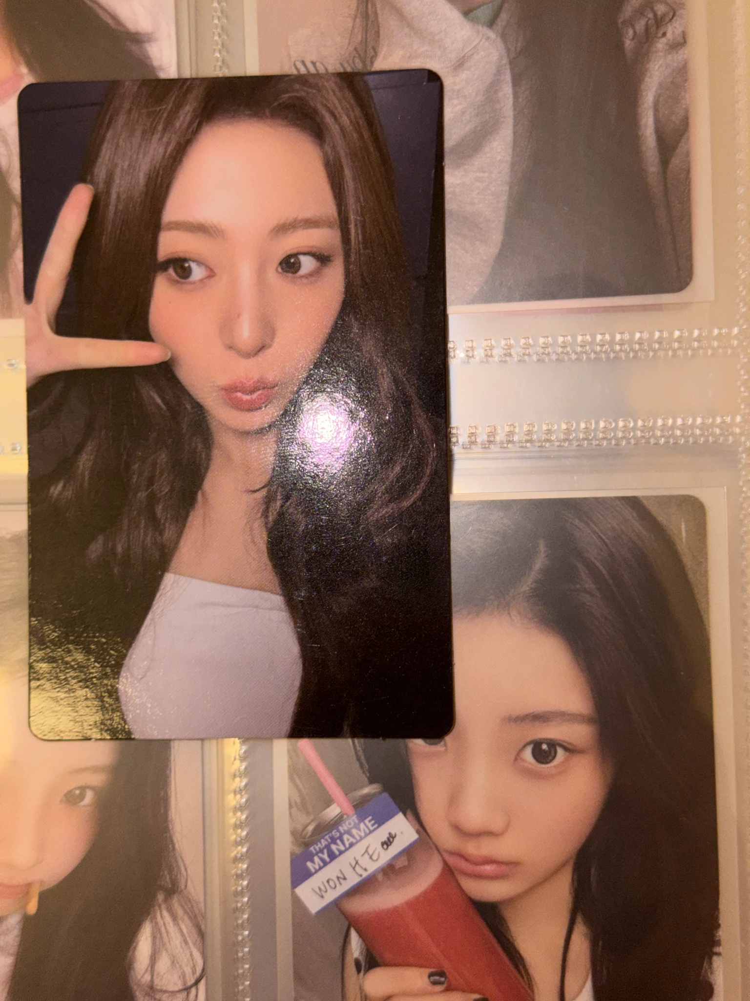 LE SSERAFIM Huh Yunjin LE SSERAFIM - Huh Yunjin - SPAGHETTI Album m2u fansign listing photo 4