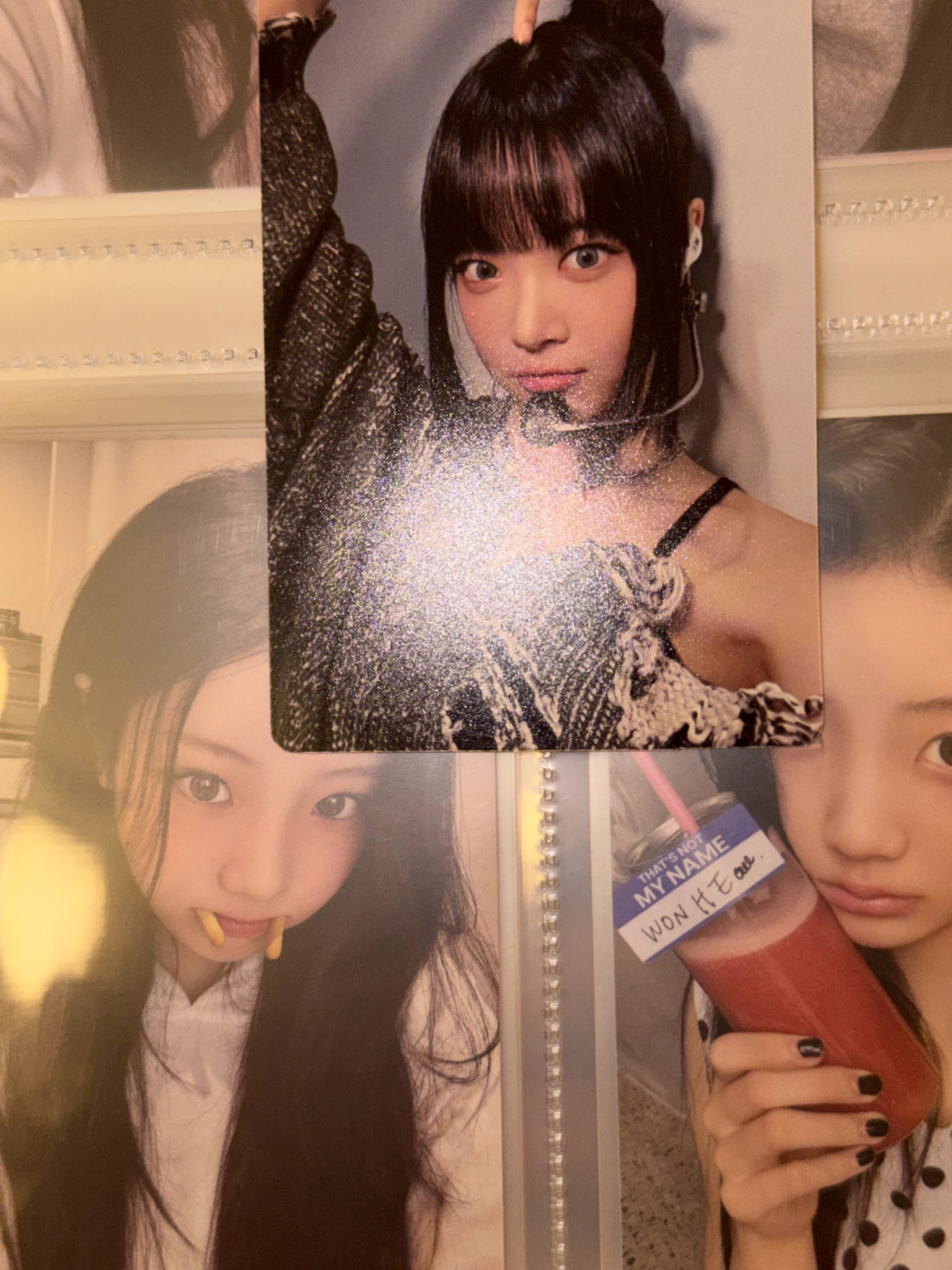 LE SSERAFIM Hong Eunchae LE SSERAFIM - Hong Eunchae - UNFORGIVEN Album powerstation round 1 lucky draw listing photo 4