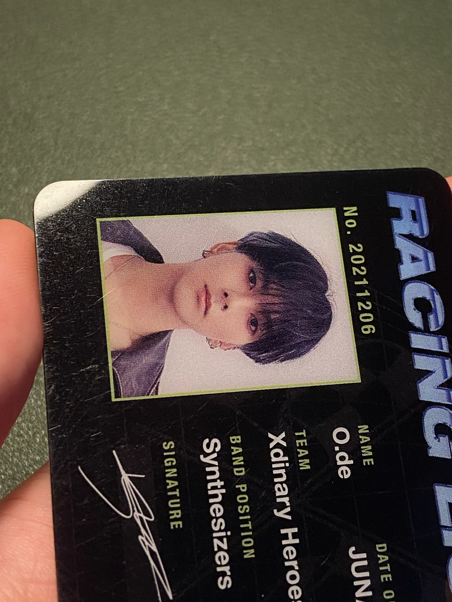 Xdinary Heroes O.de Xdinary Heroes - Livelock Album credential card album photocard random photocard listing photo 5