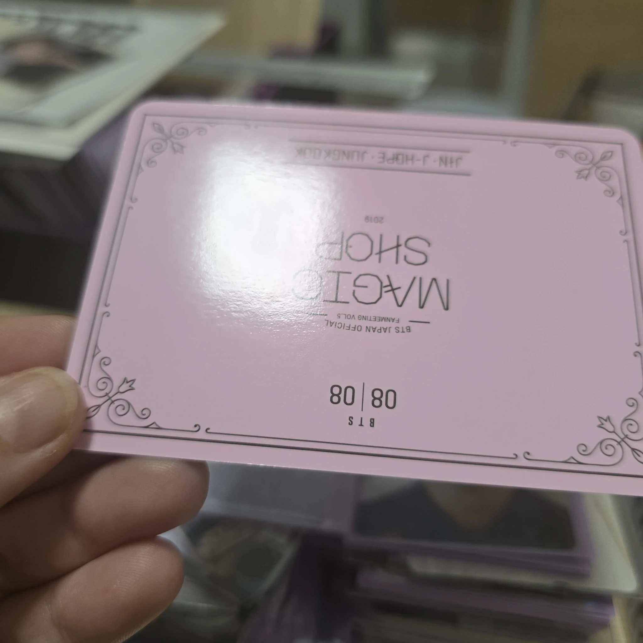 BTS BTS - Jin & j-hope & Jungkook - Japan Official Fanmeeting Vol.5 - Magic Shop Event mini photocard listing photo 5