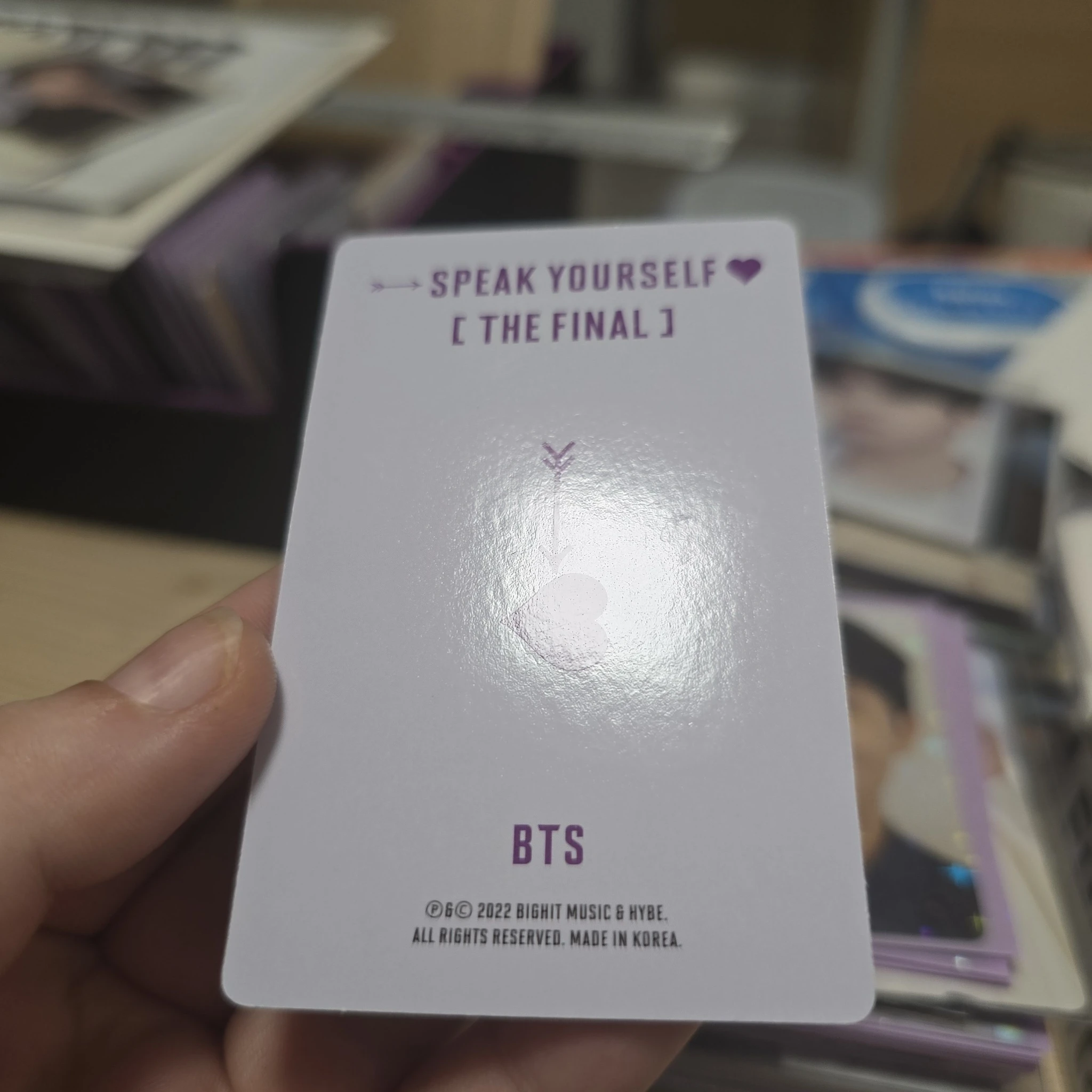 BTS Jimin BTS - Jimin - SPEAK YOURSELF : THE FINAL IN SEOUL DVD Other random pc DVD ver. listing photo 5