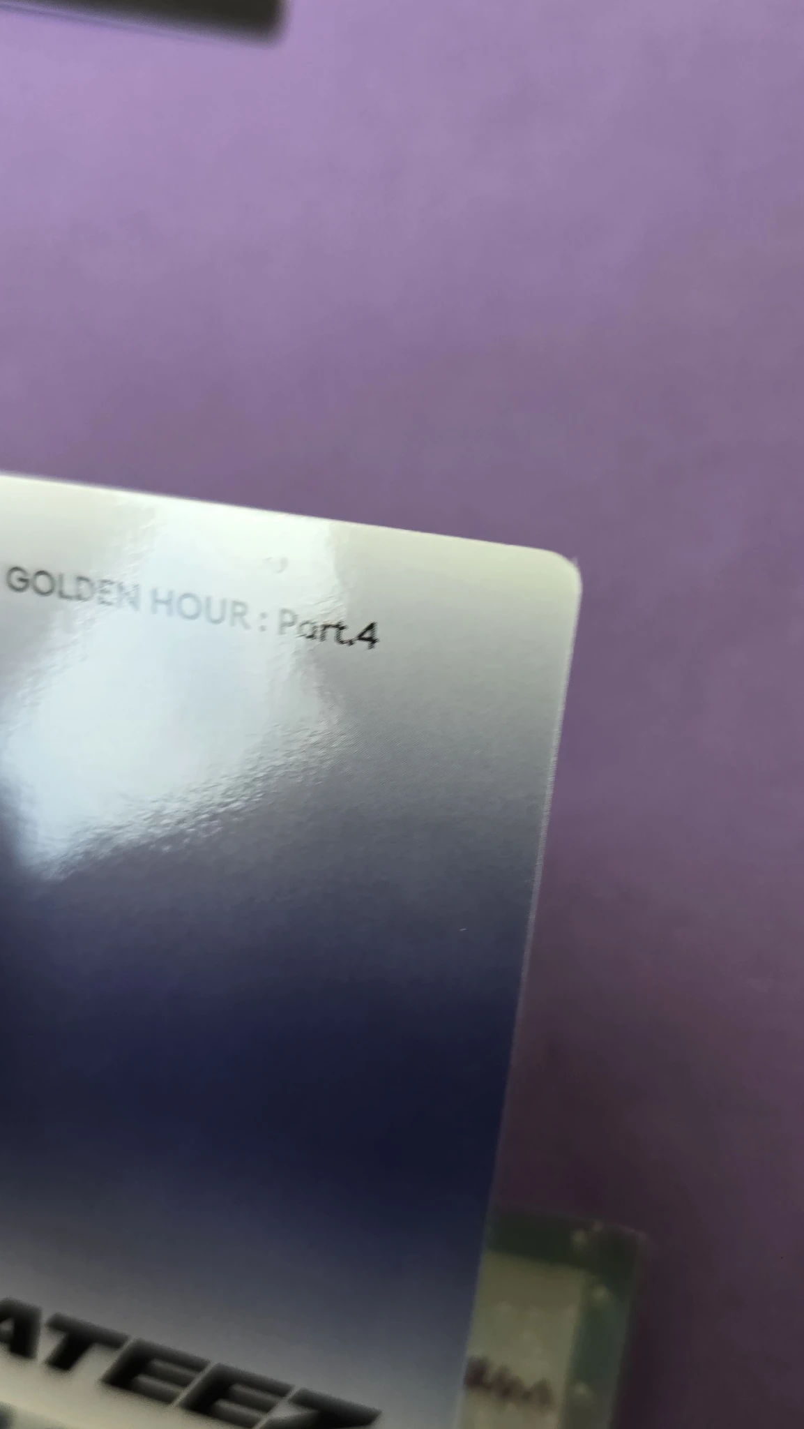 ATEEZ Yunho ATEEZ - Yunho - Golden Hour : Part.4 Album album photocard poca album listing photo 5