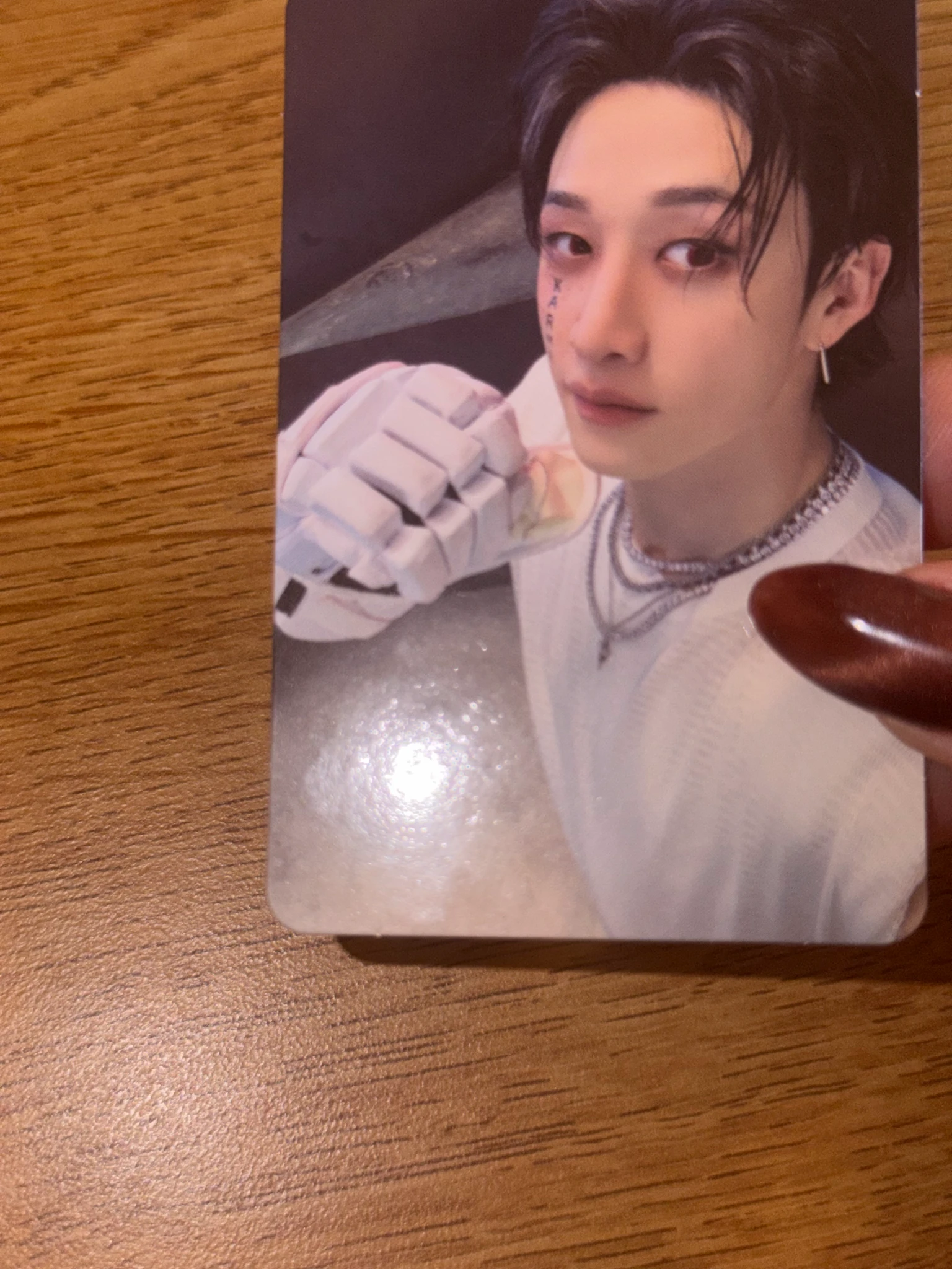 Stray Kids Bang Chan Stray Kids - Bang Chan - KARMA Album Hollow Version double-sided listing photo 5
