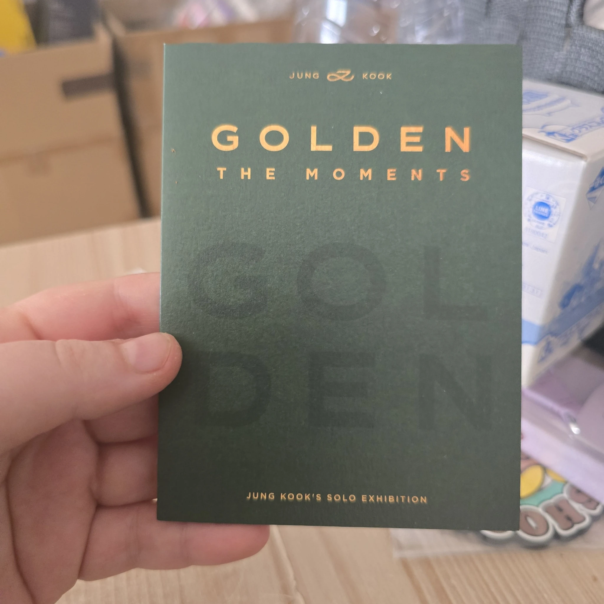 BTS Jungkook BTS - Jungkook - GOLDEN: The Moments Event photo ticket type b chile listing photo 5