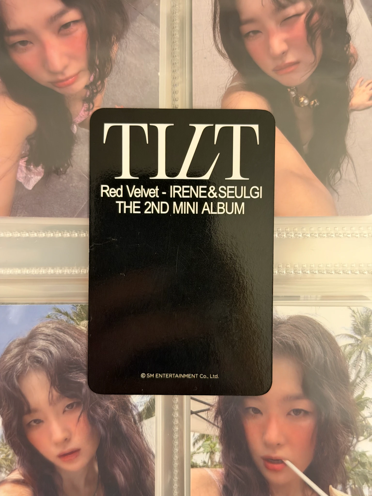 Red Velvet Seulgi Red Velvet - Seulgi - Tilt Album ktown4u fansign listing photo 5