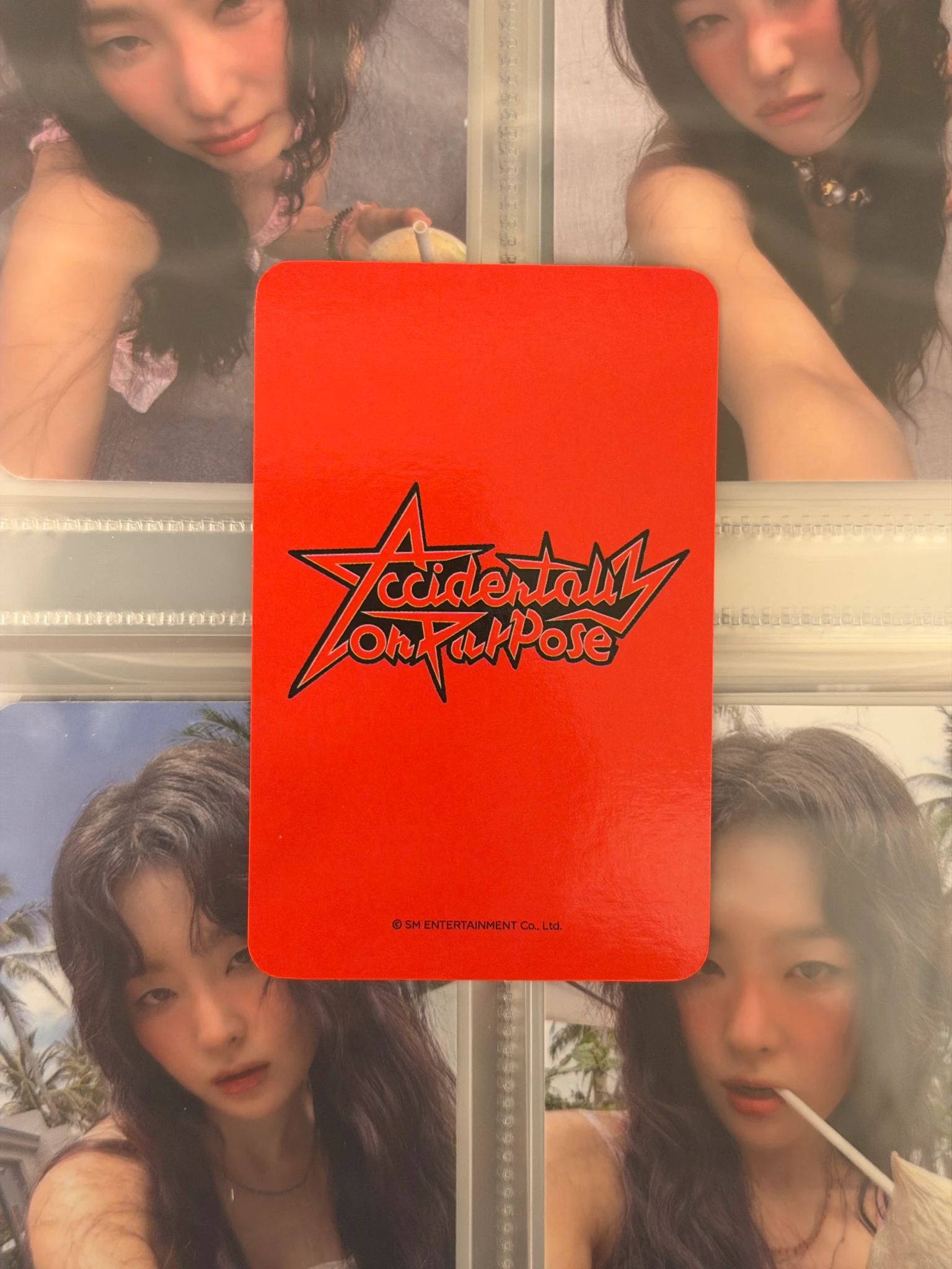 Red Velvet Seulgi Red Velvet - Seulgi - Accidentally On Purpose Album pob (pre-order benefit) withmuu listing photo 5