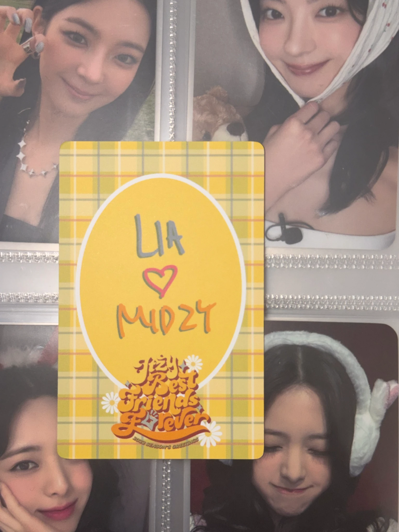 ITZY Lia ITZY - Lia - 2022: Best Friends Forever Season's Greetings Other season's greetings photocard set listing photo 5