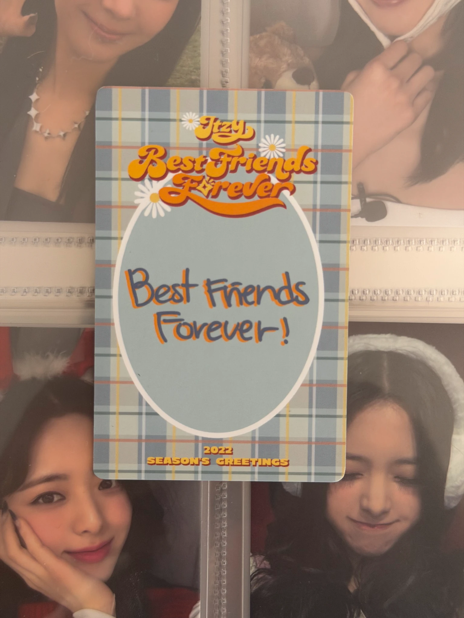 ITZY Lia ITZY - Lia - 2022: Best Friends Forever Season's Greetings Other season's greetings trading card listing photo 5