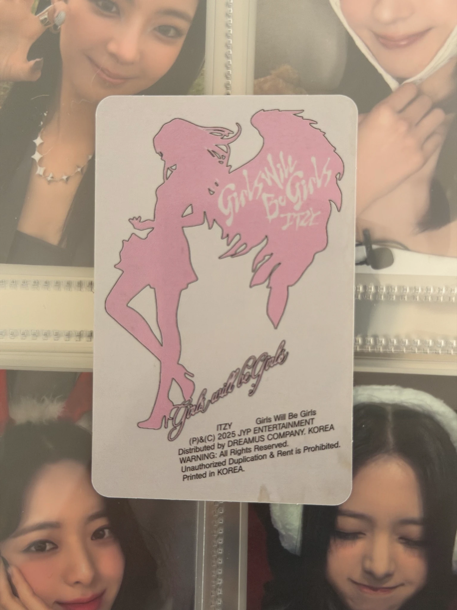 ITZY Lia ITZY - Lia - Girls Will Be Girls Album album photocard folder ver. listing photo 5
