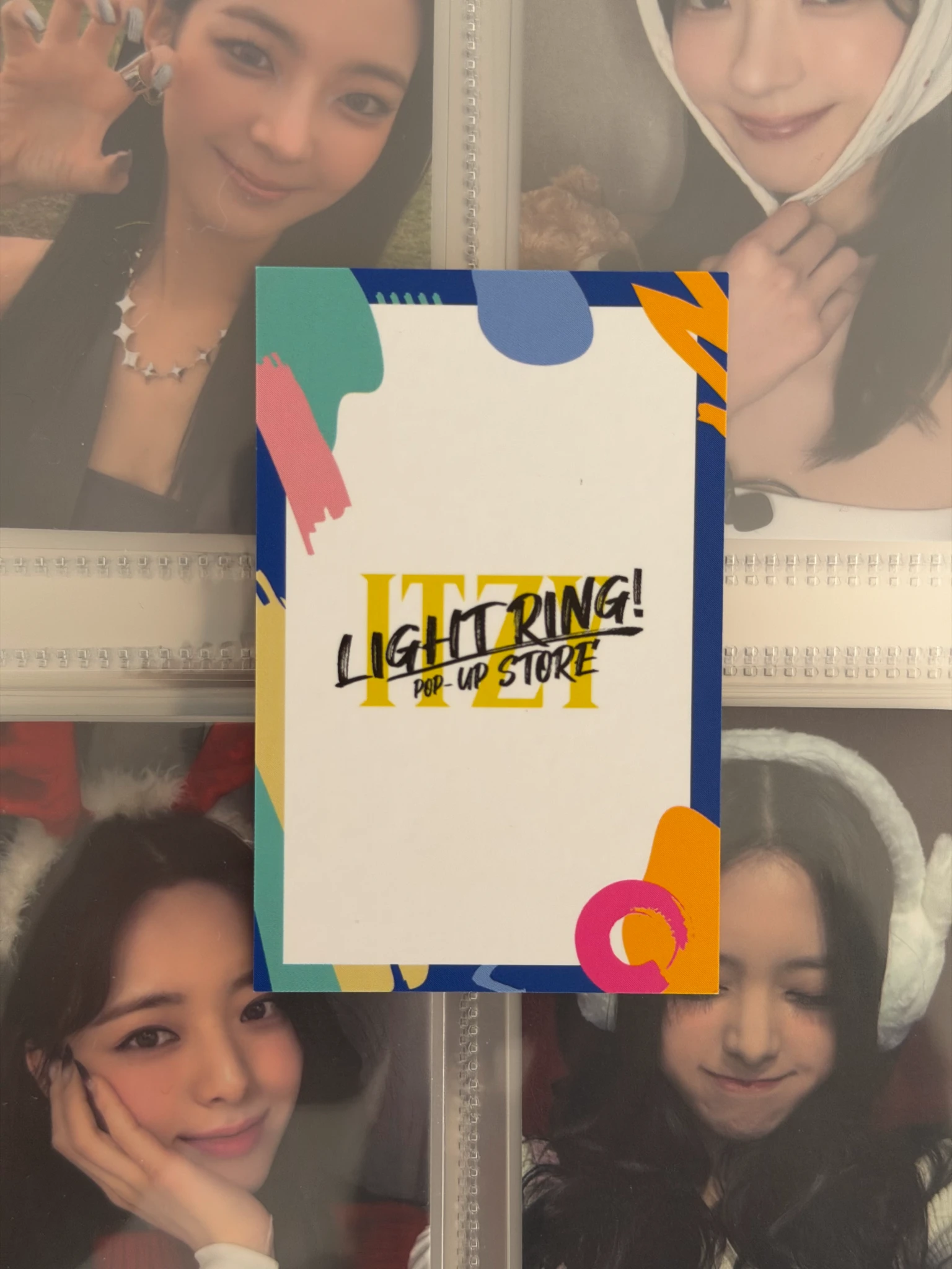ITZY Lia ITZY - Lia - Light Ring Ver 1 Other pop-up store listing photo 5