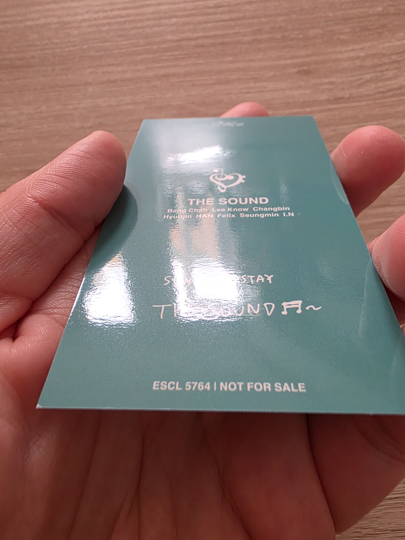 Stray Kids Changbin Stray Kids - Changbin - The Sound Album album photocard regular version listing photo 4