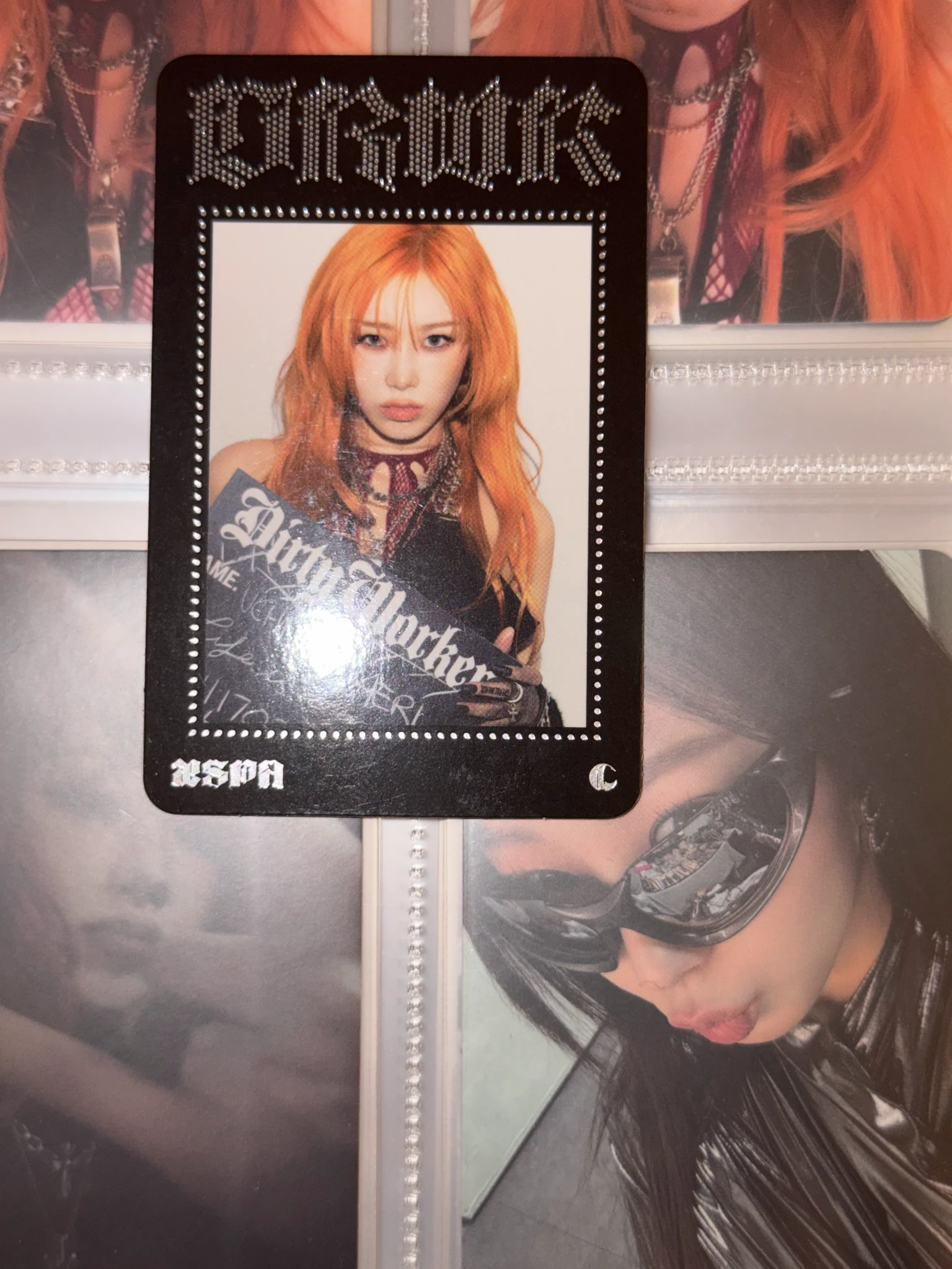aespa Giselle AESPA - Giselle - DIRTY WORK MD Other trading card a ver. listing photo 5