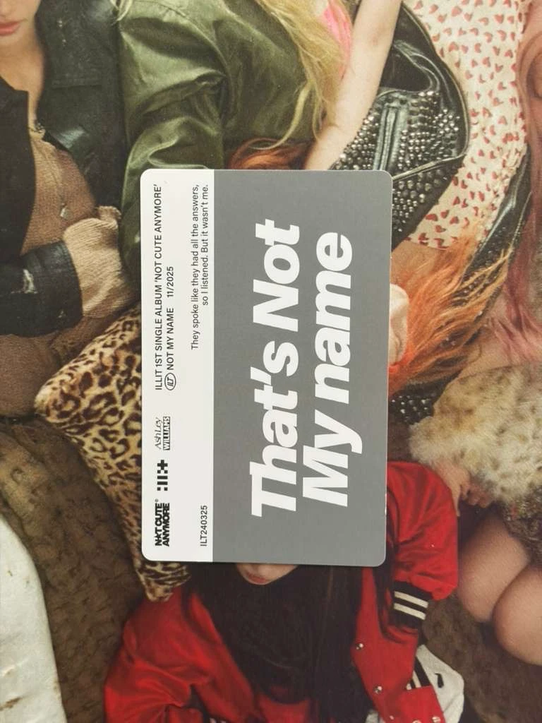 ILLIT Wonhee ILLIT - NOT CUTE ANYMORE Album album photocard not me version listing photo 5