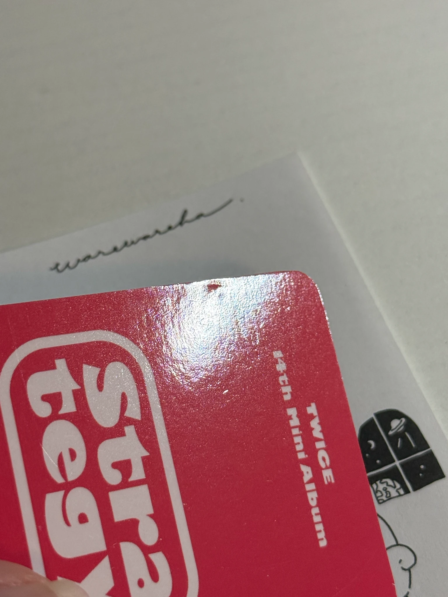 TWICE Dahyun TWICE - STRATEGY Album withmuu nemo version lucky draw listing photo 4