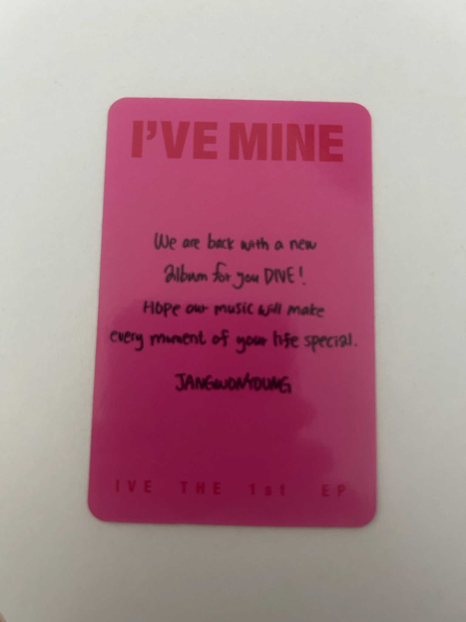 Foto iklan IVE Wonyoung IVE - Wonyoung - I've Mine (usa exclusive) ke-5