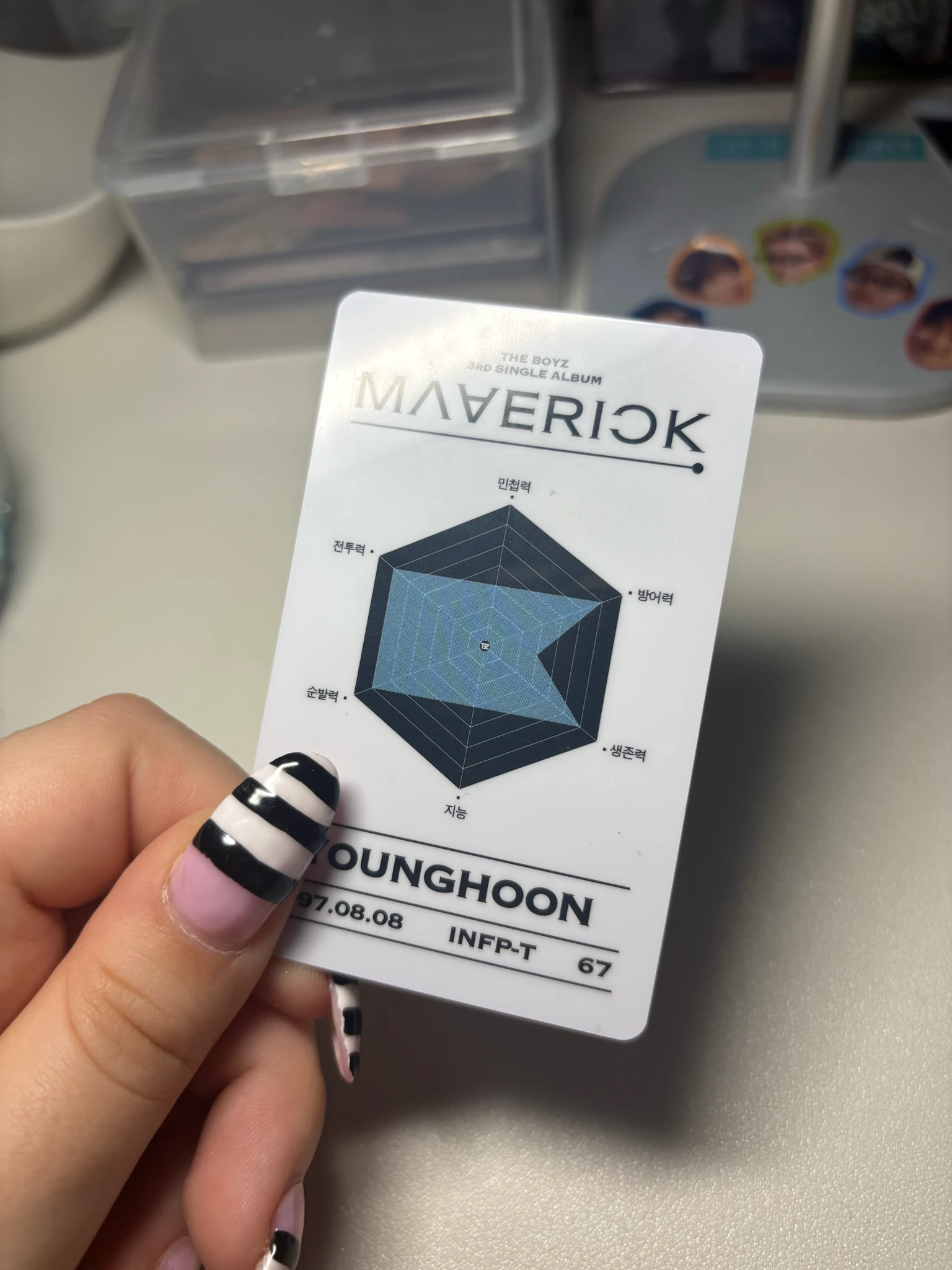 THE BOYZ Younghoon THE BOYZ - Younghoon - Maverick Album id card album photocard listing photo 5