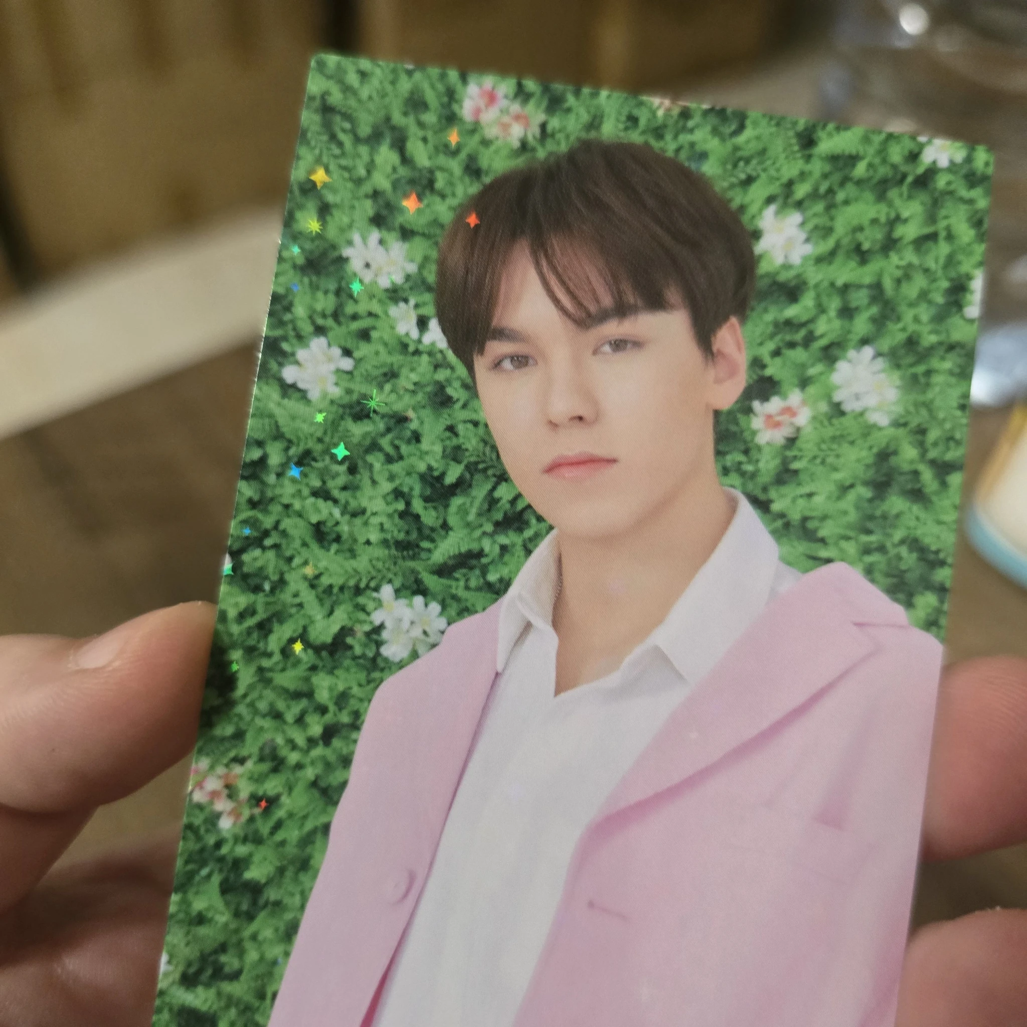 SEVENTEEN Vernon SEVENTEEN - Vernon - [HARU] TOUR Event merch photocard holographic (hologram) trading card listing photo 5