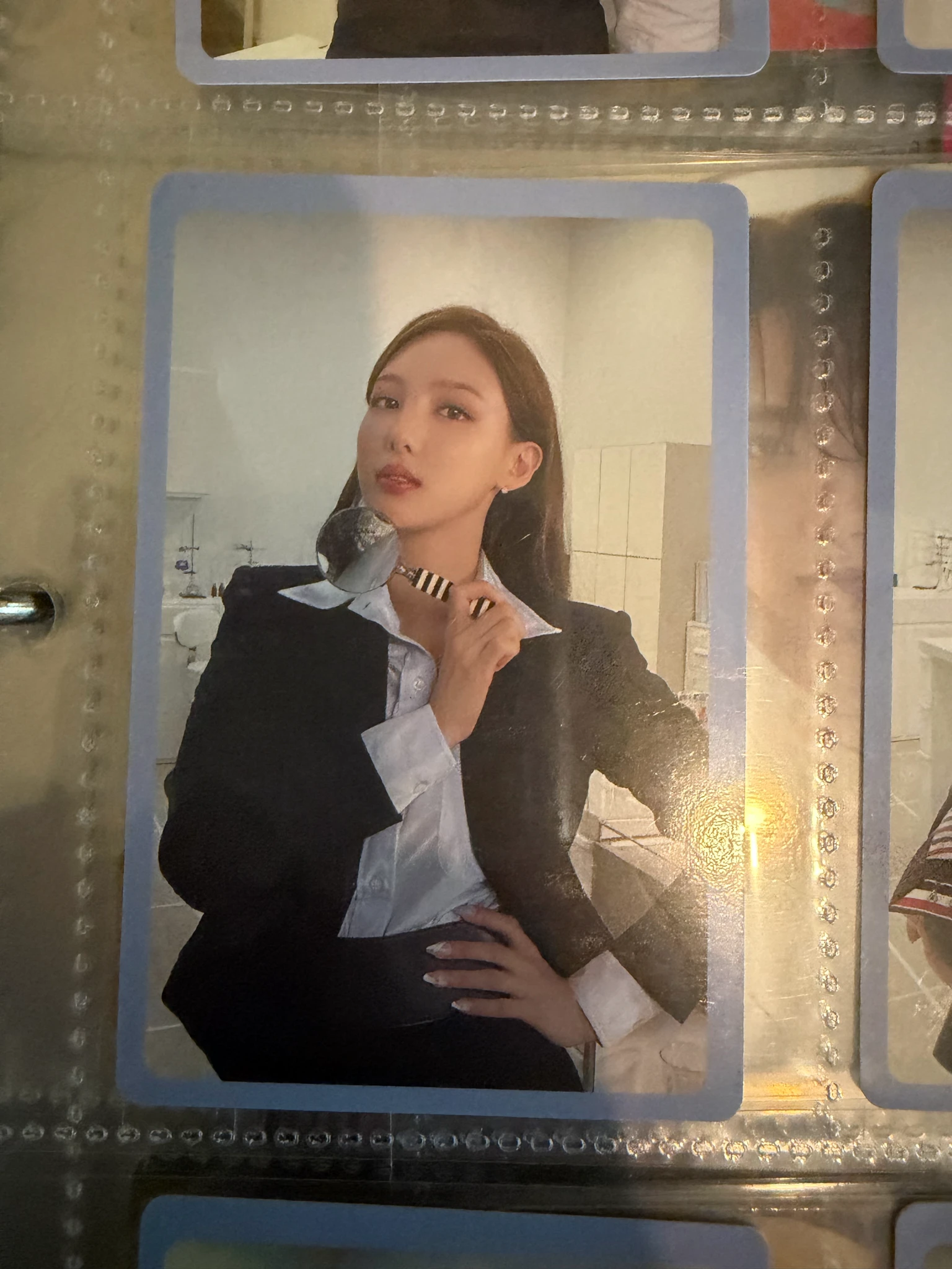 TWICE TWICE - Formula of Love: O+T=<3 Album pob (pre-order benefit) group photocard photocard set study about love version listing photo 5