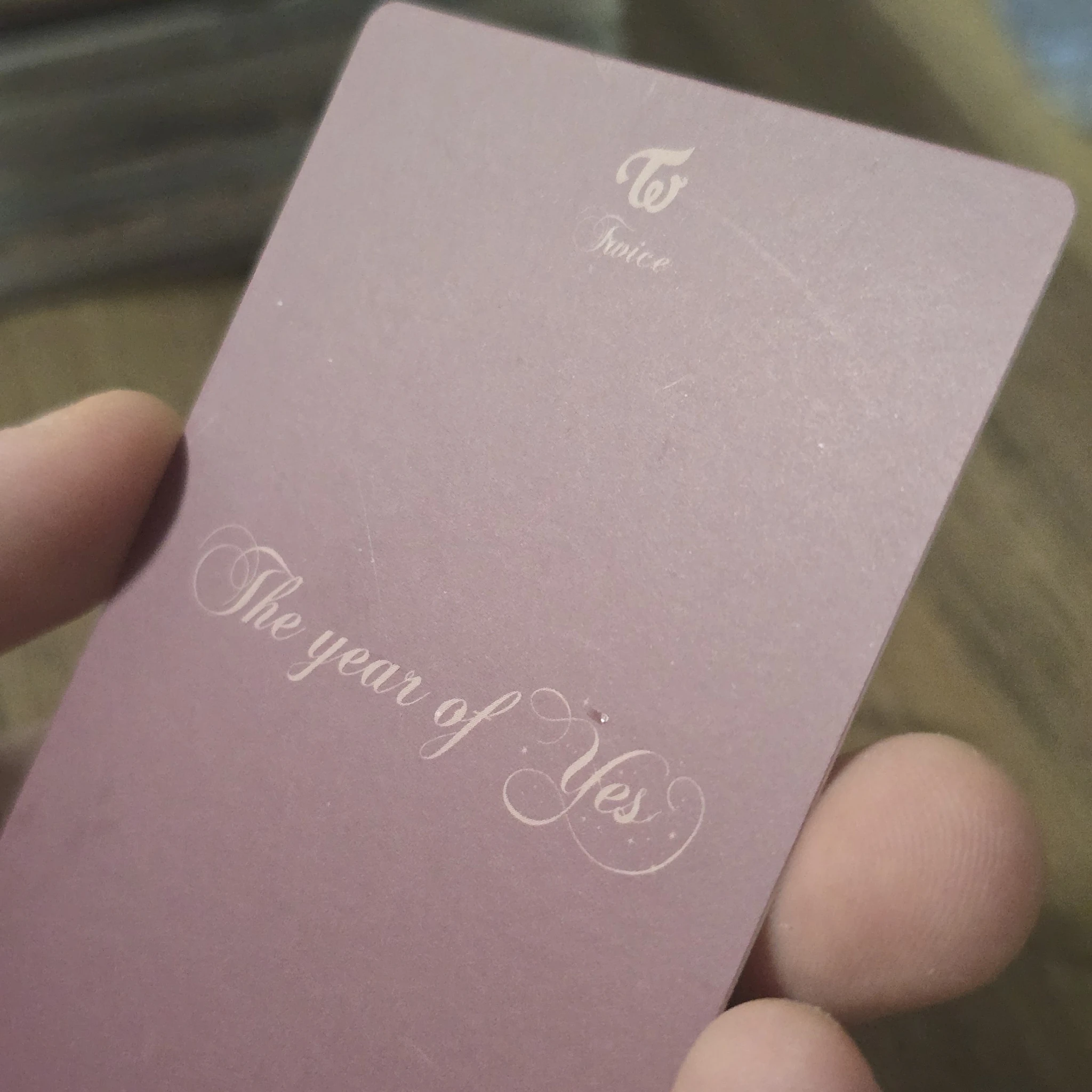 TWICE TWICE - The Year of "Yes" Album pob (pre-order benefit) photocard set B version listing photo 5